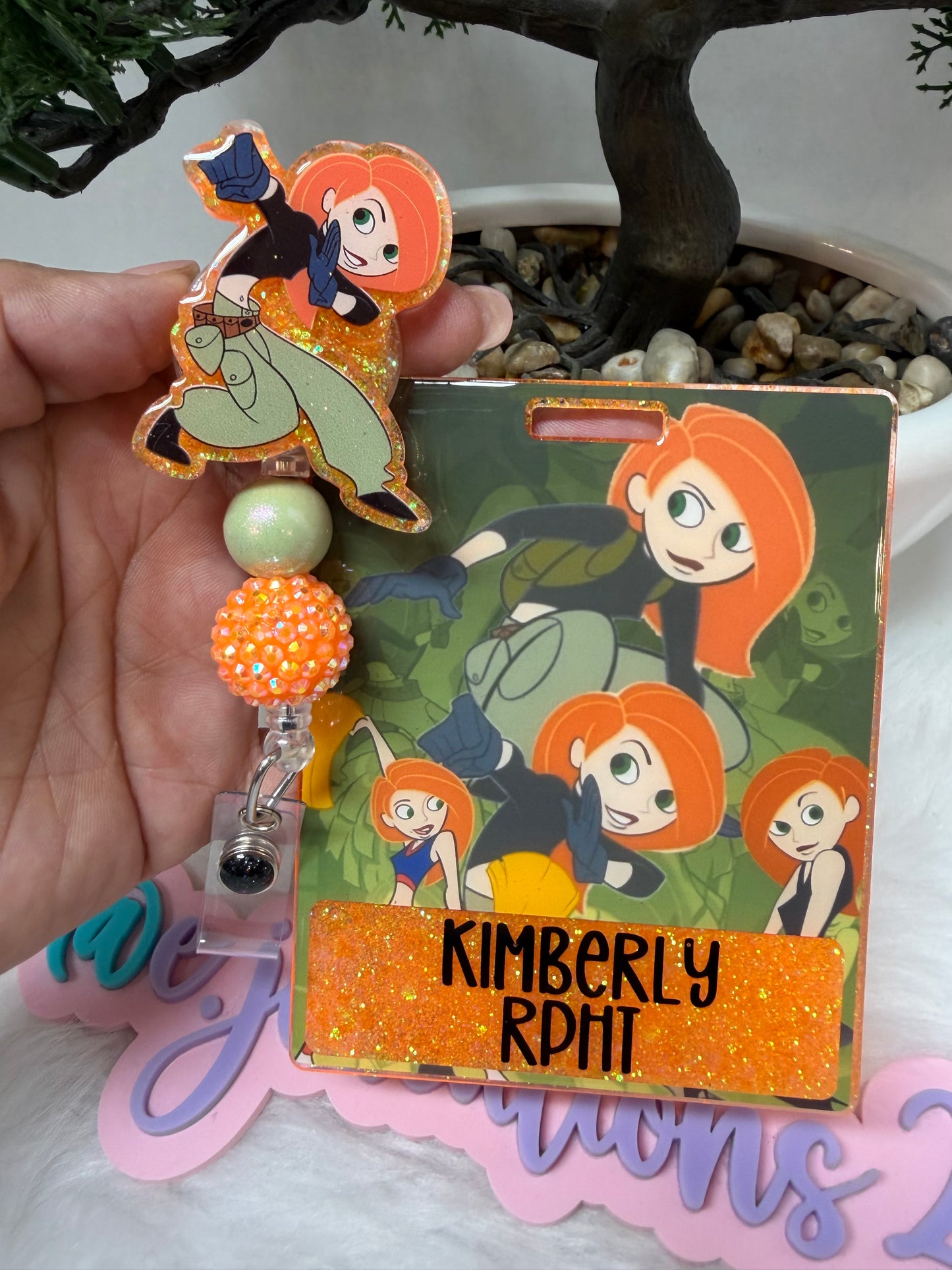 Kim P Badge Buddy Set