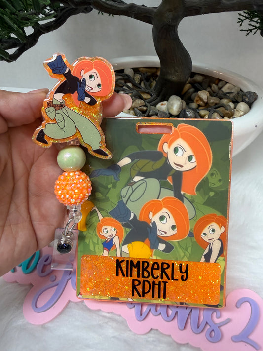 Kim P Badge Buddy Set