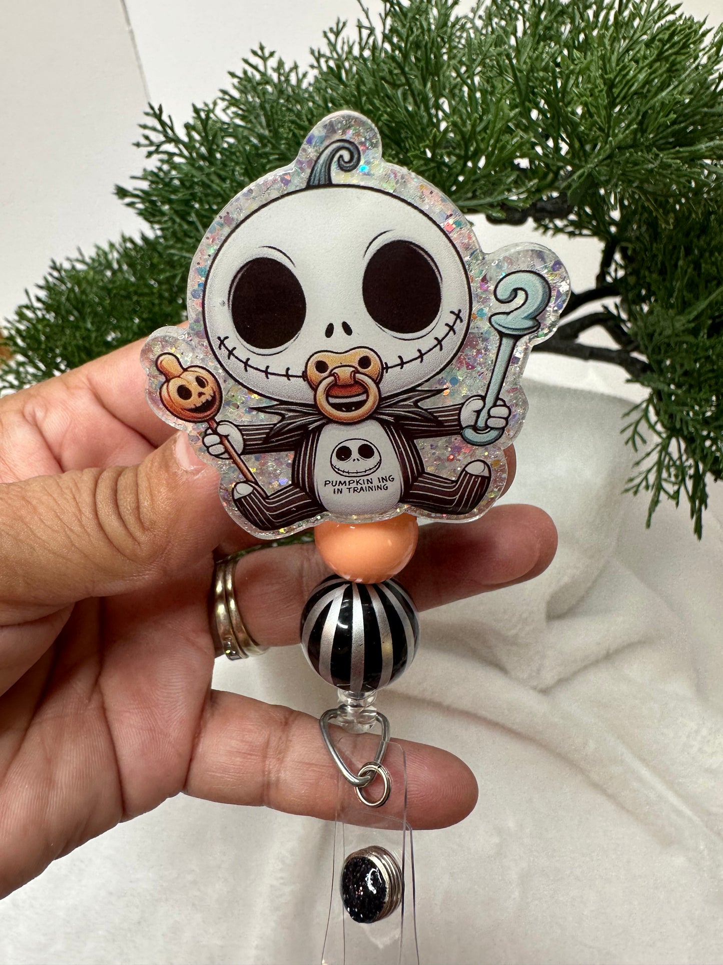 baby jack badge reel - anime character badge reels - Christmas badge reels