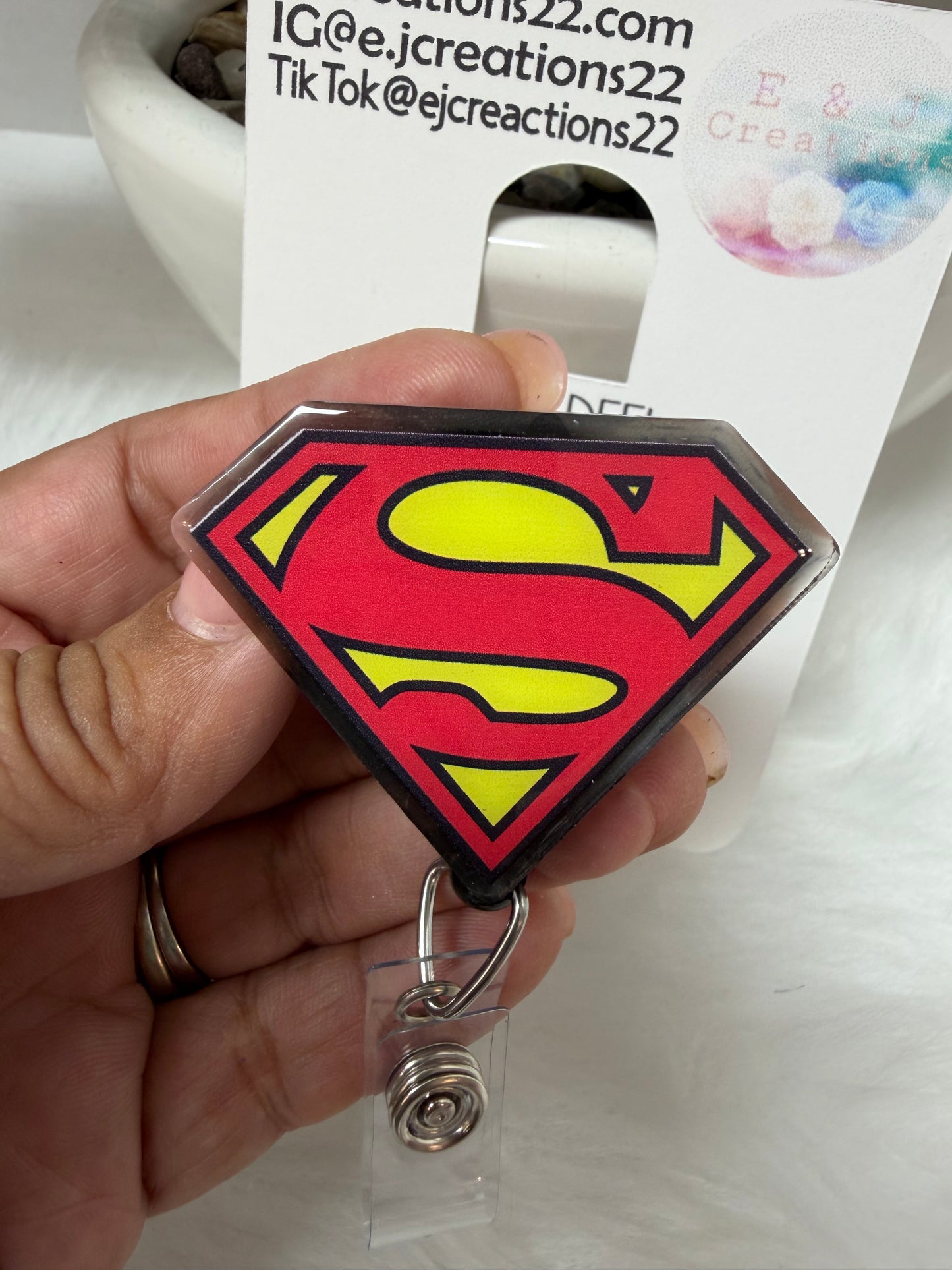 SUPER HERO BADGE REEL