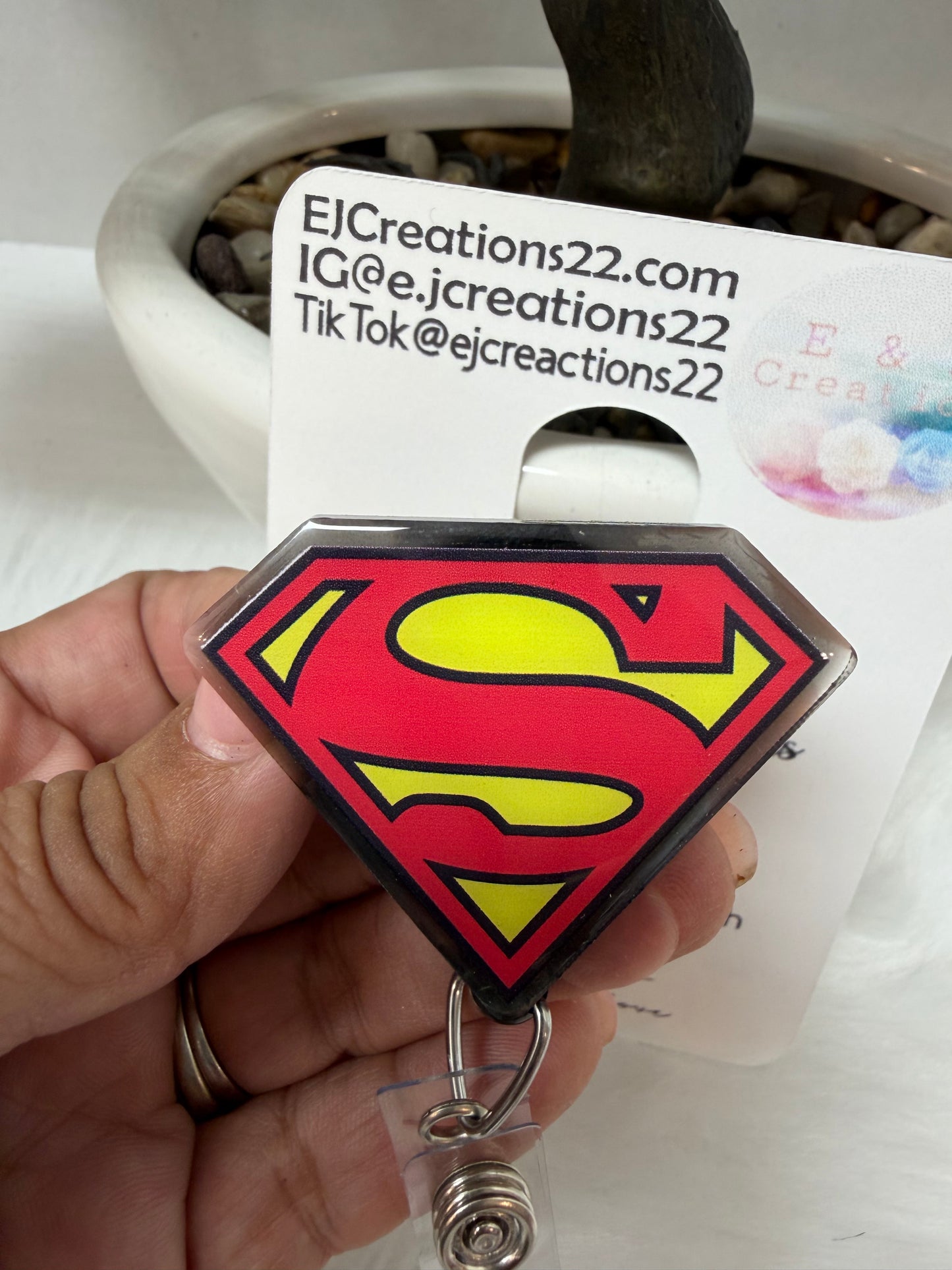 SUPER HERO BADGE REEL