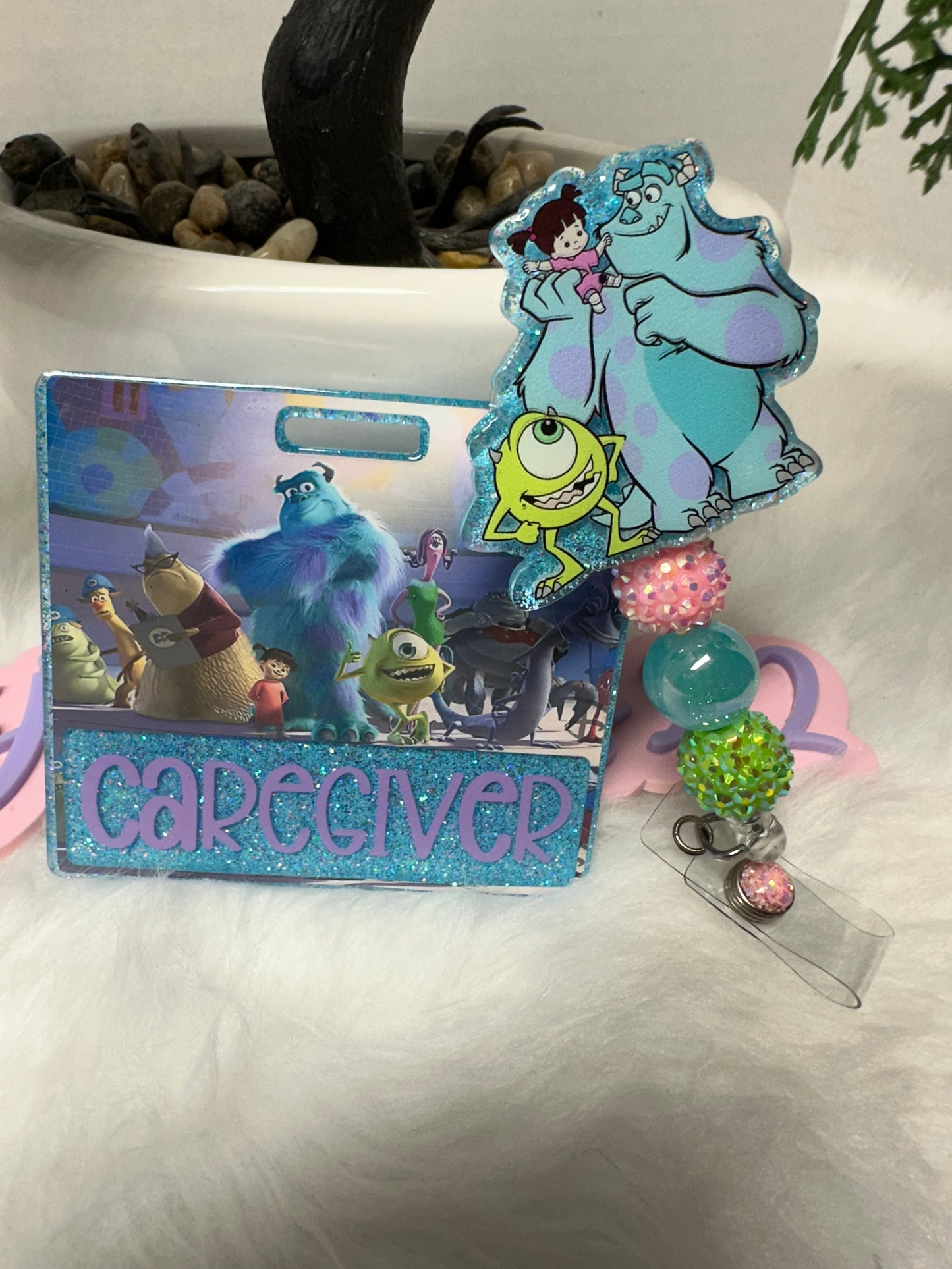 Monsters Badge Buddy set