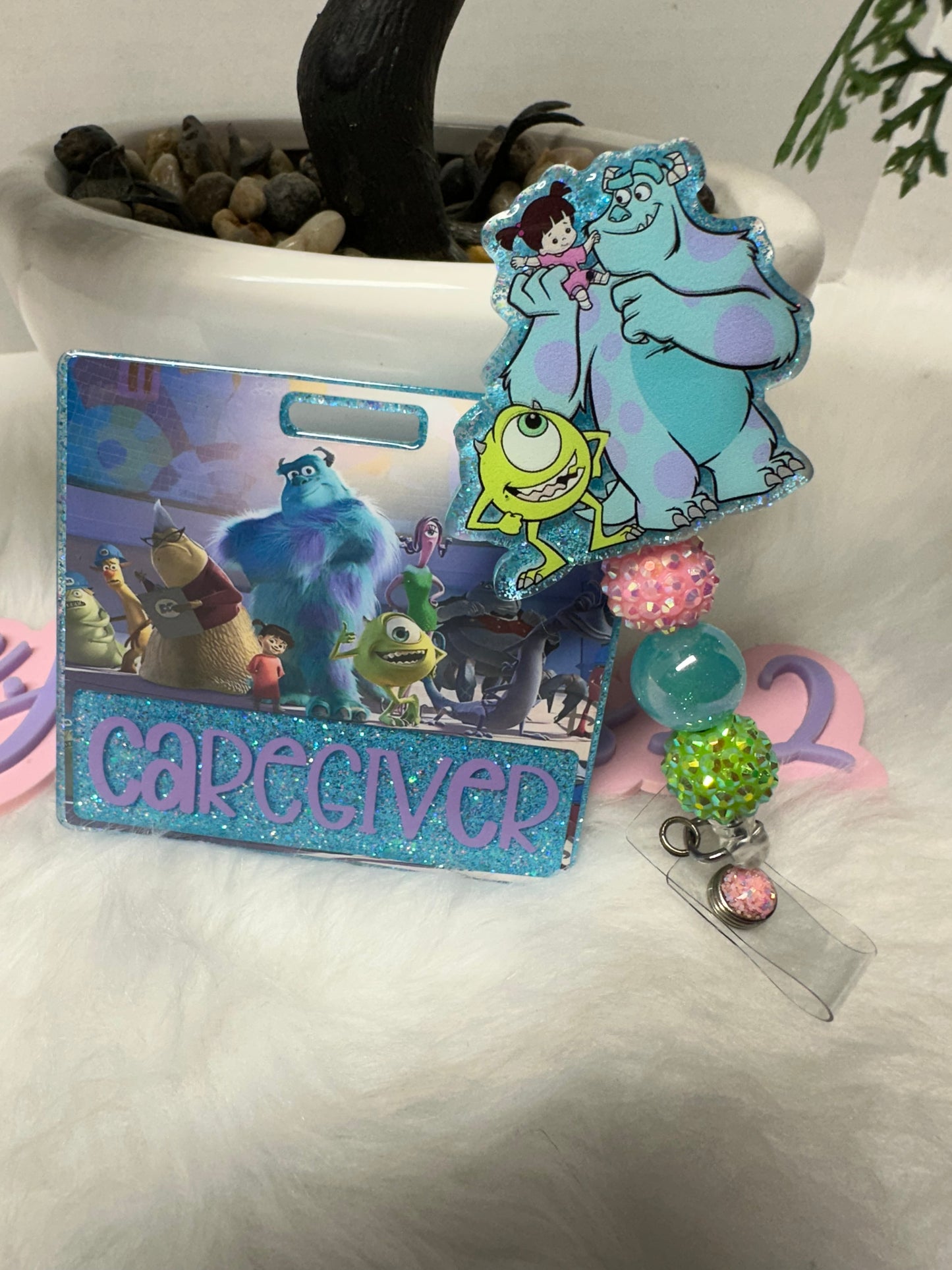 Monsters Badge Buddy set