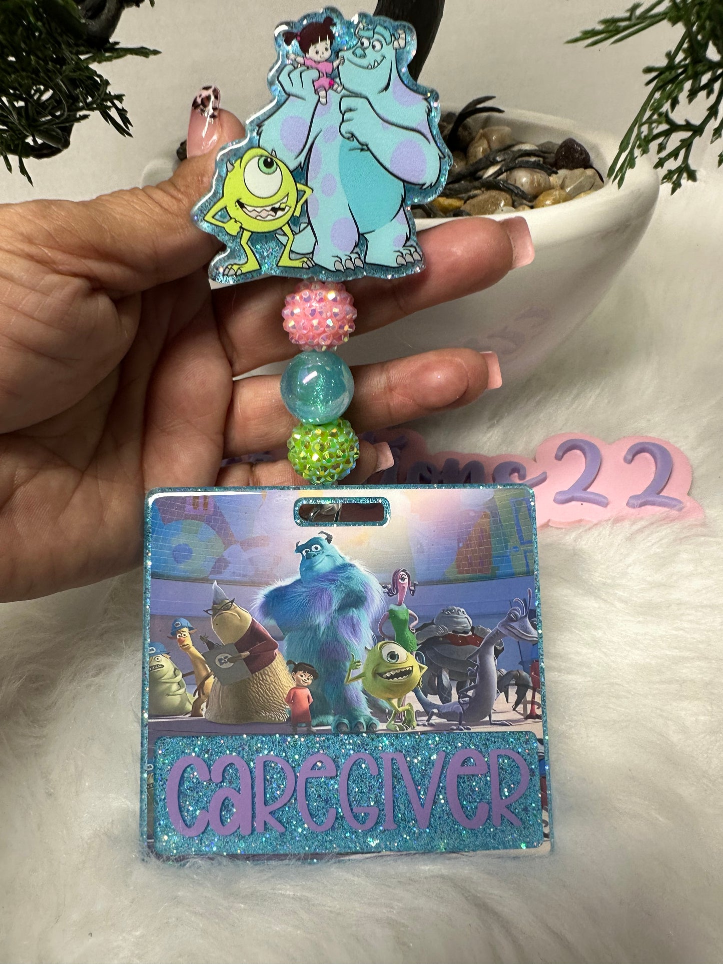 Monsters Badge Buddy set