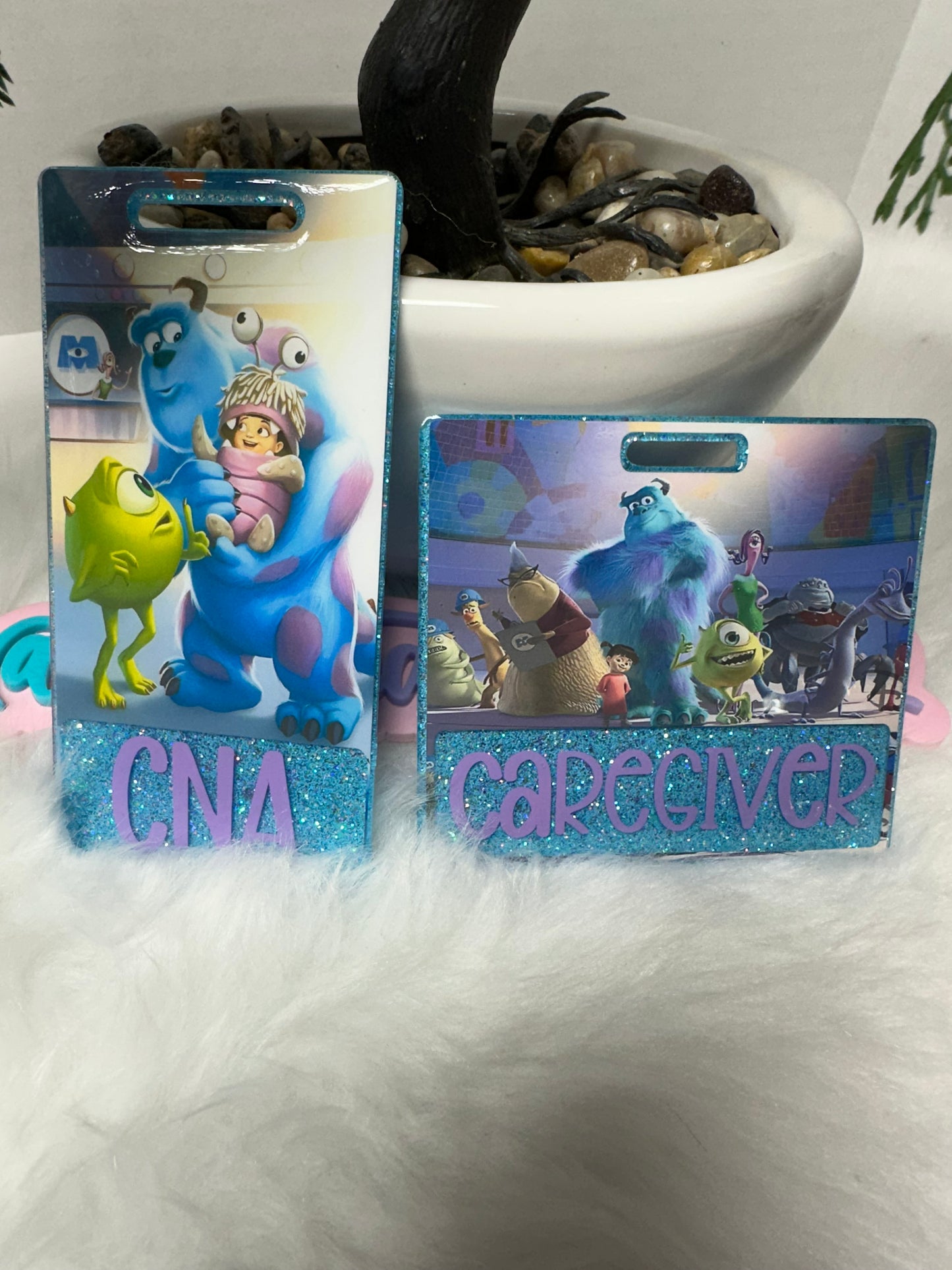 Monsters Badge Buddy set