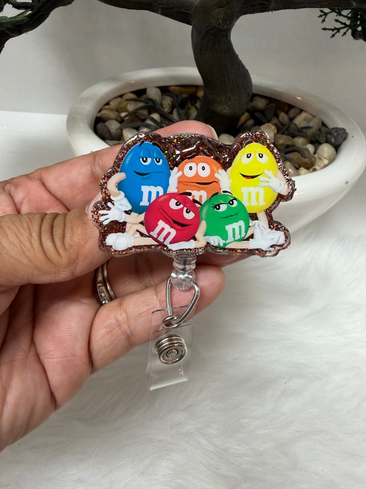 MM Chocolate Badge Reel