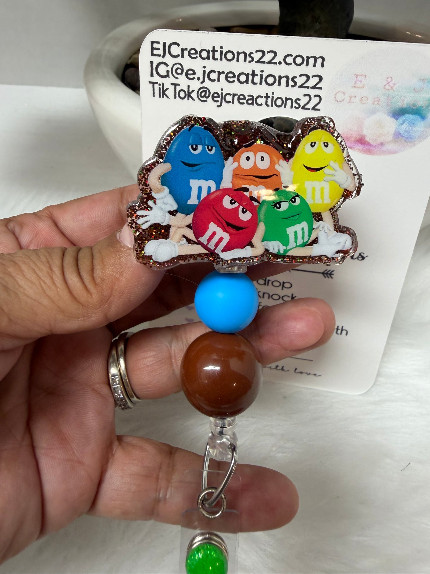 MM Chocolate Badge Reel