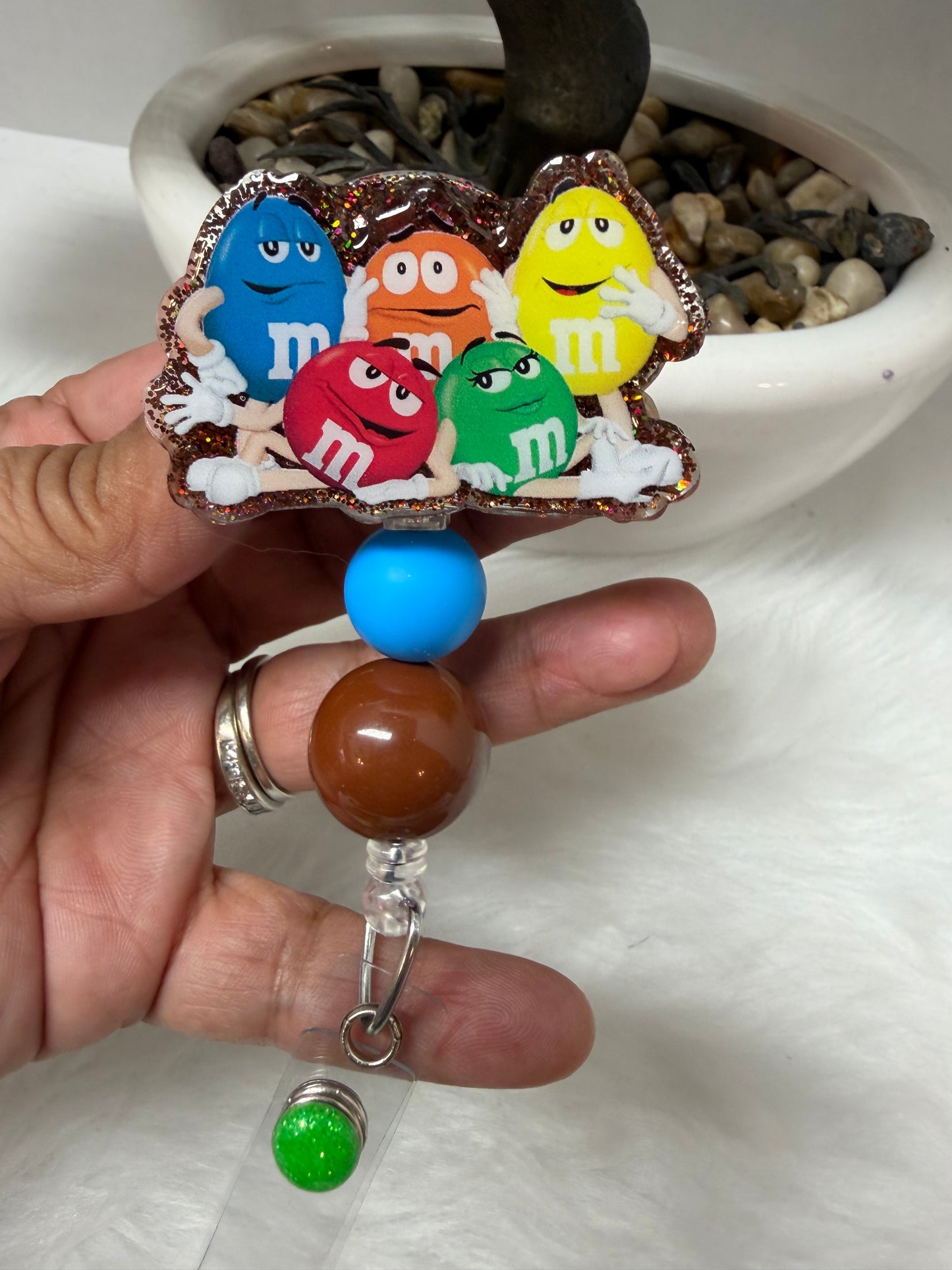 MM Chocolate Badge Reel
