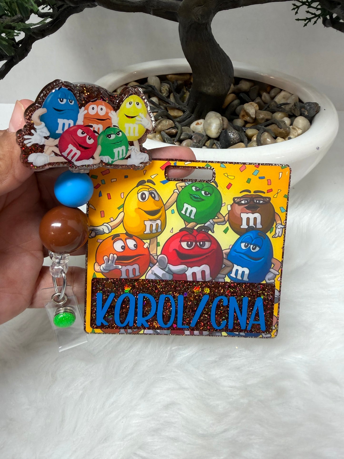 MM Chocolates Badge Buddy Set
