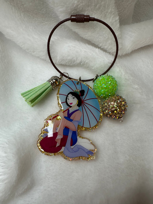 Mulan Bag/Backpack Charm Tag