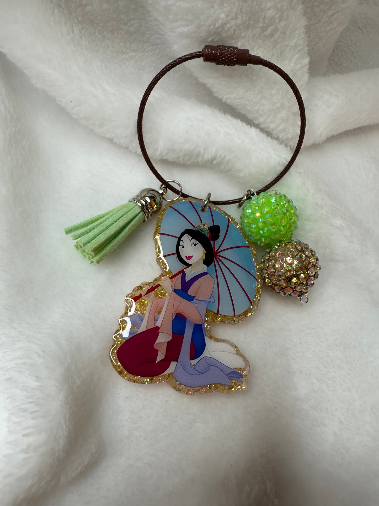 Mulan Bag/Backpack Charm Tag