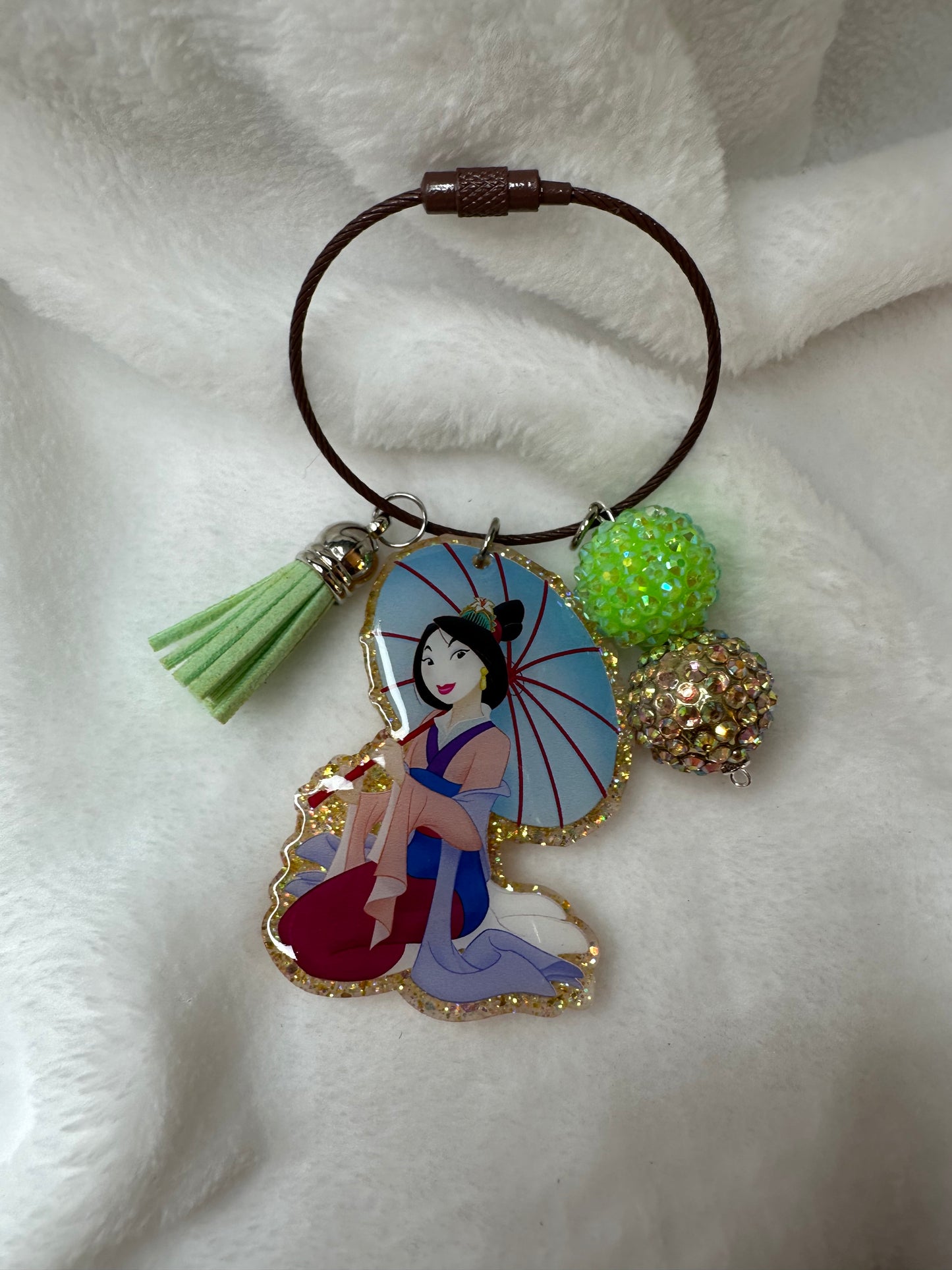 Mulan Bag/Backpack Charm Tag