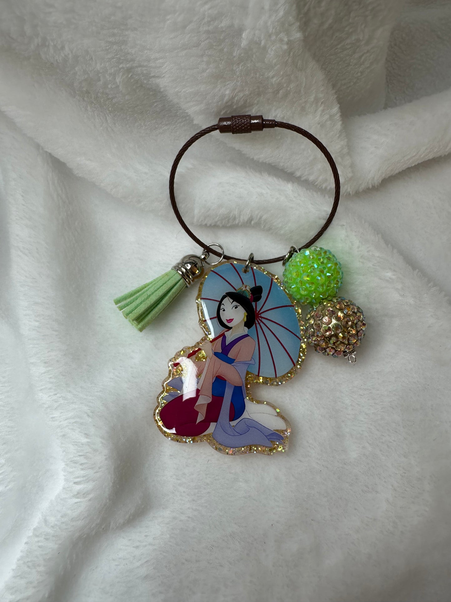 Mulan Bag/Backpack Charm Tag