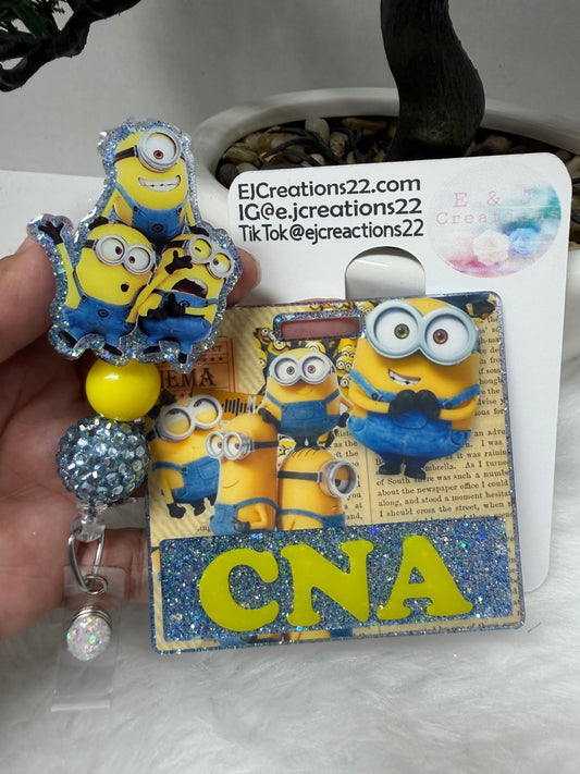Minions Badge Buddy Set