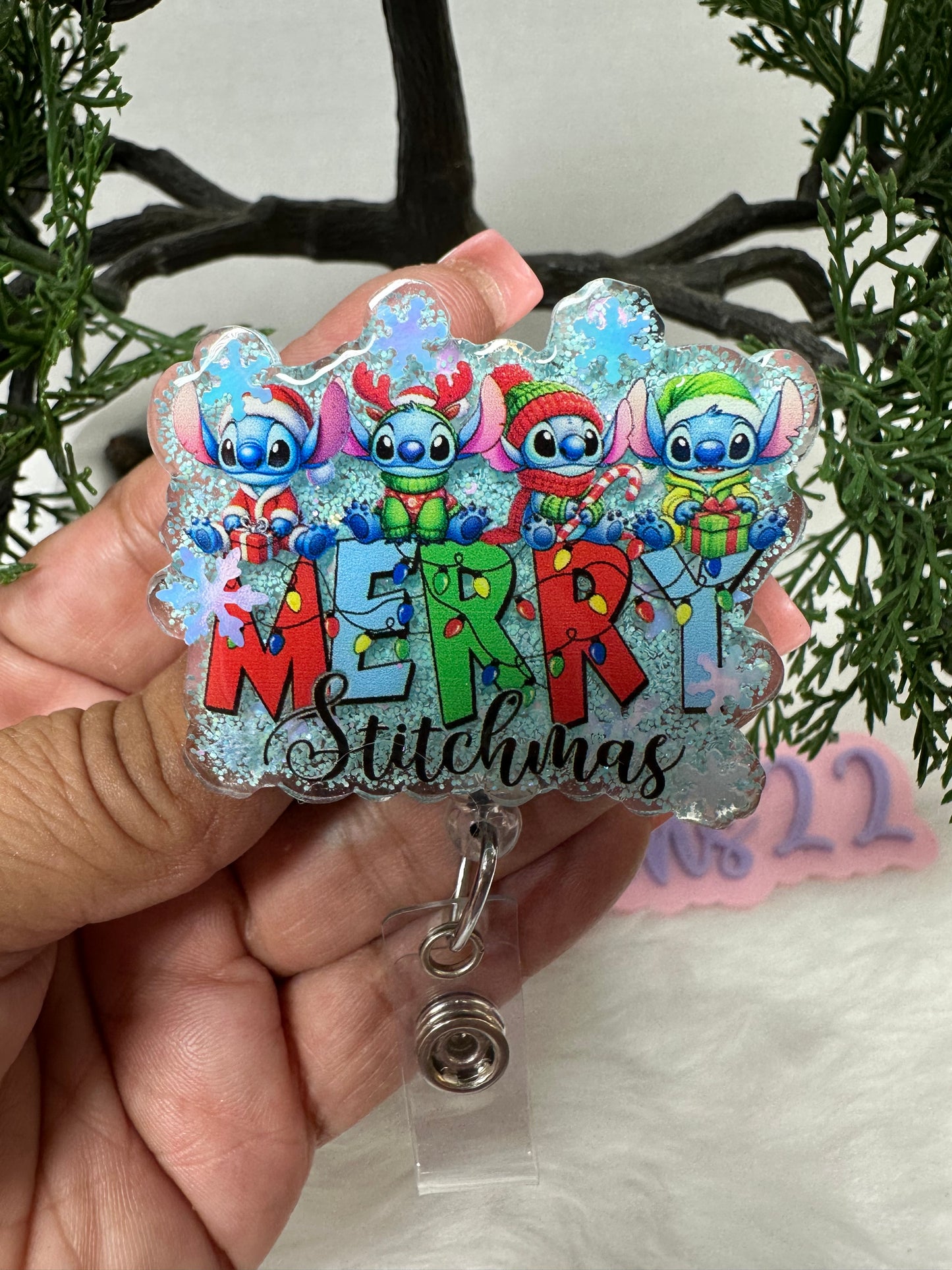 Stitchmas Badge Reel