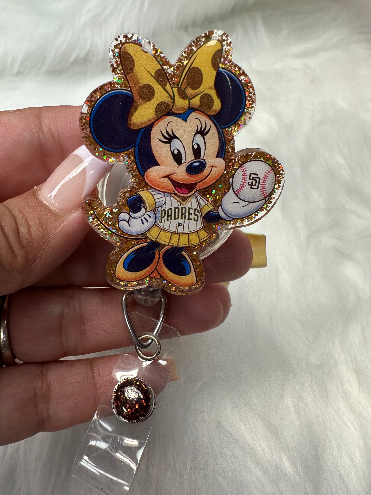 Mouse Ears Padre Badge Reel