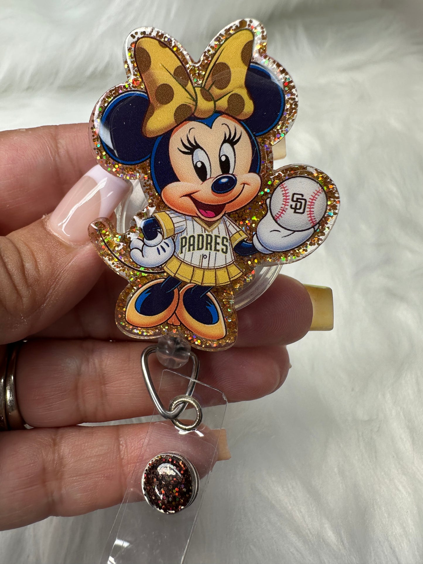 Mouse Ears Padre Badge Reel