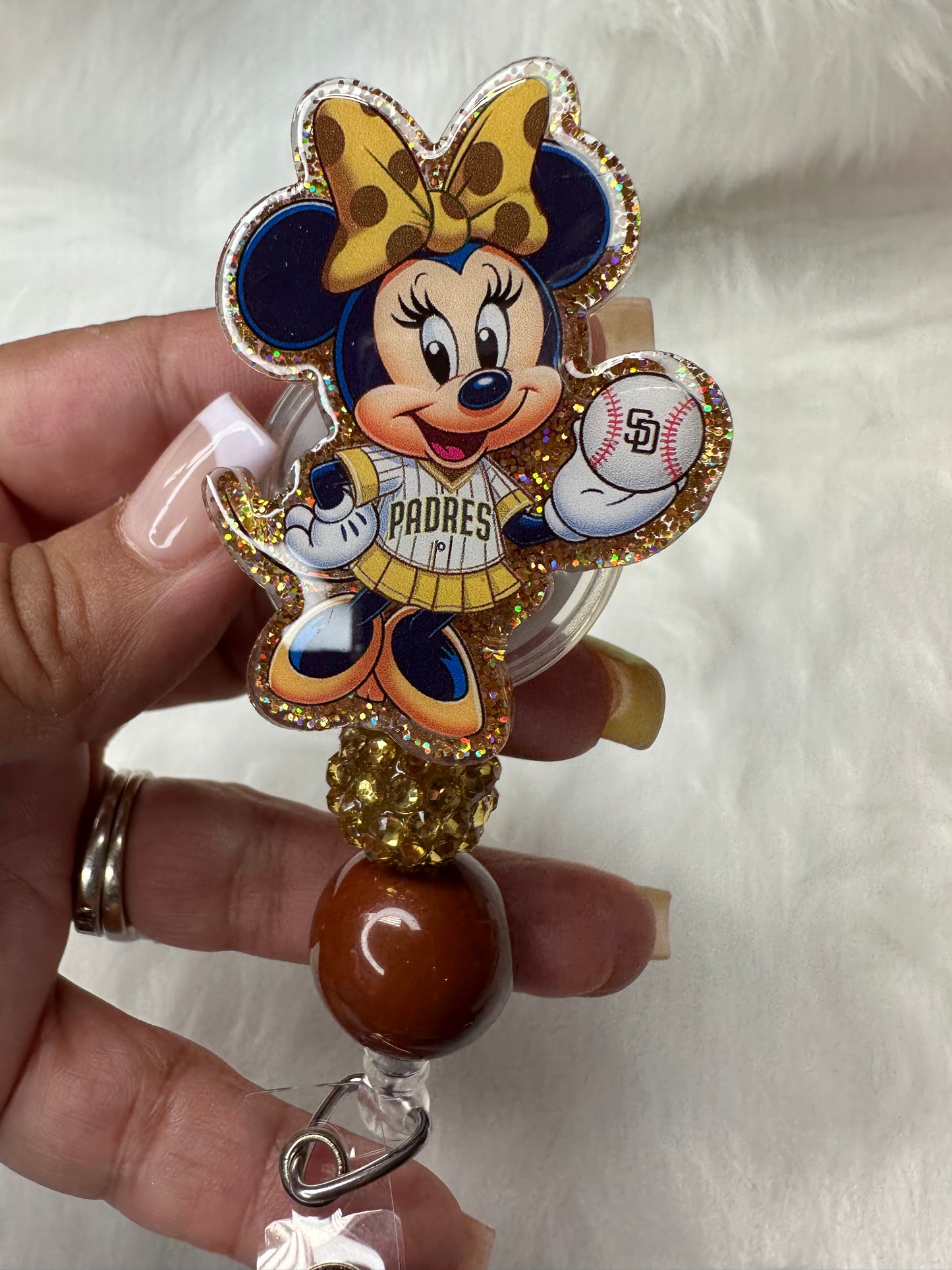 Mouse Ears Padre Badge Reel