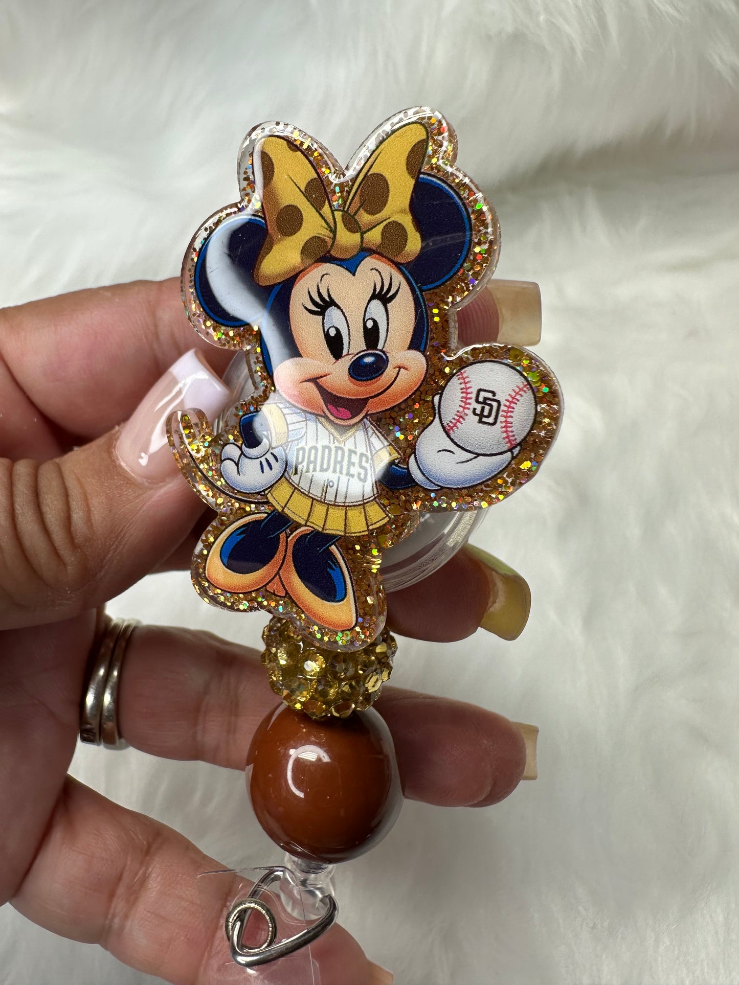 Mouse Ears Padre Badge Reel