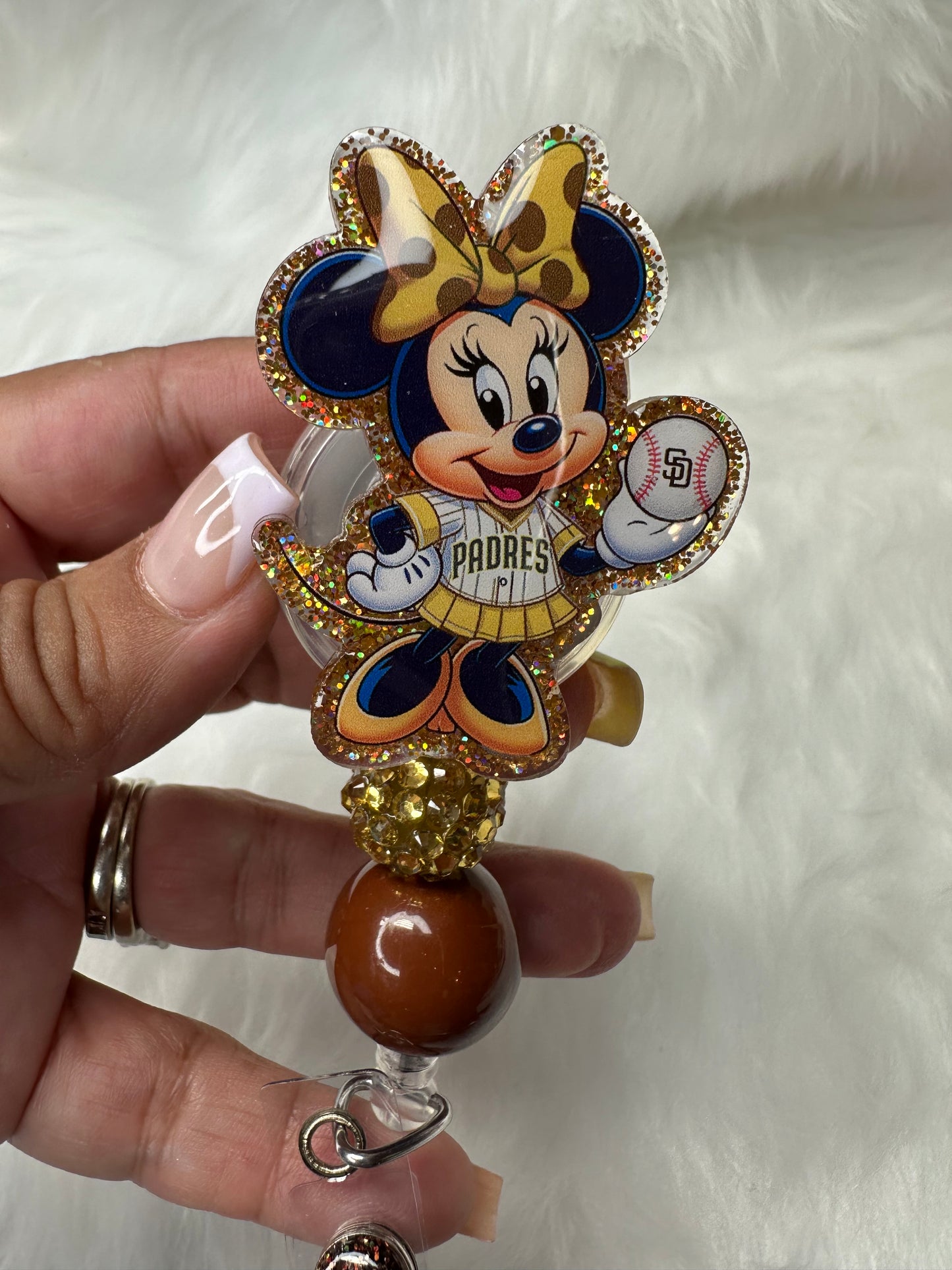Mouse Ears Padre Badge Reel
