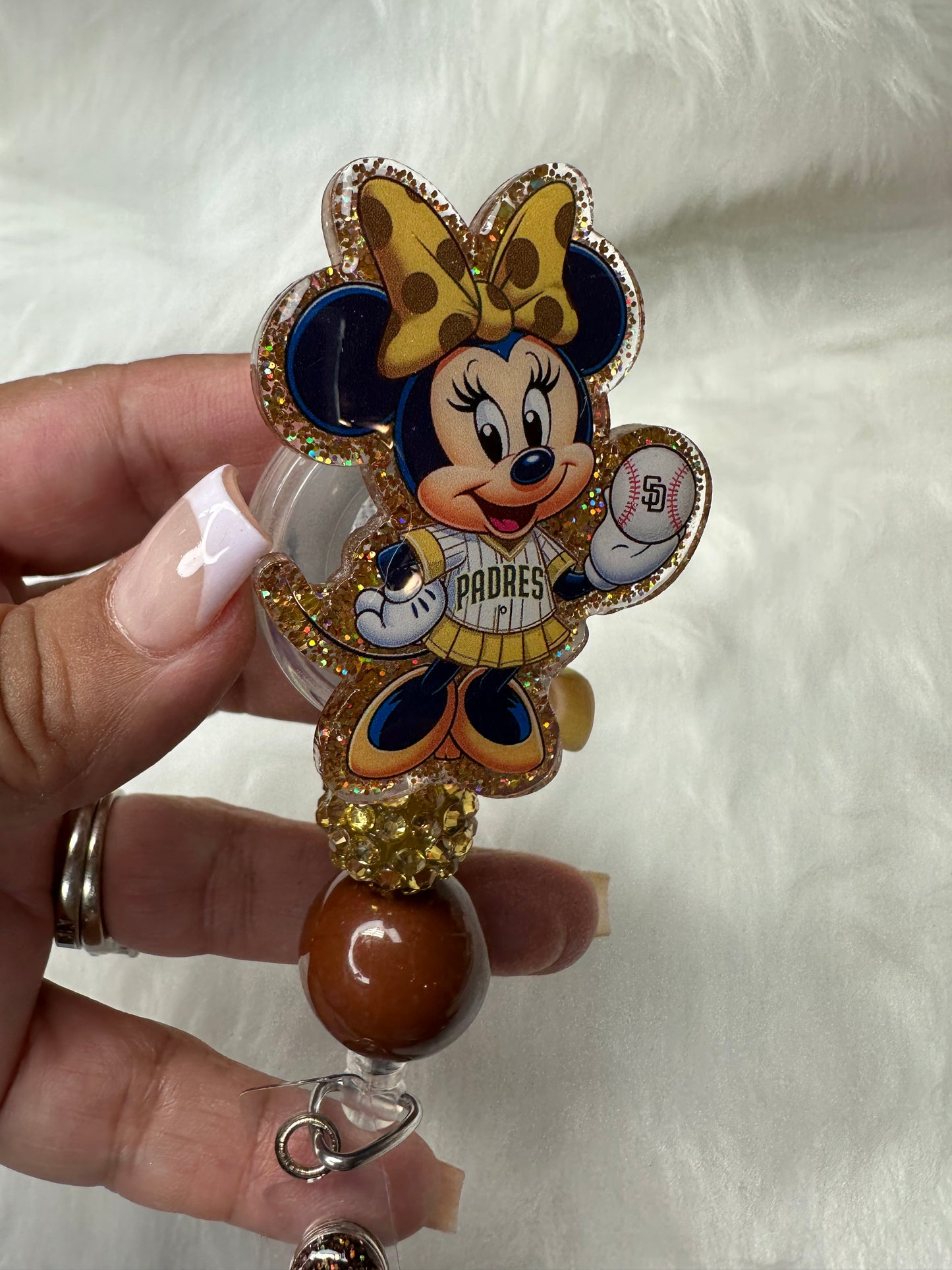 Mouse Ears Padre Badge Reel
