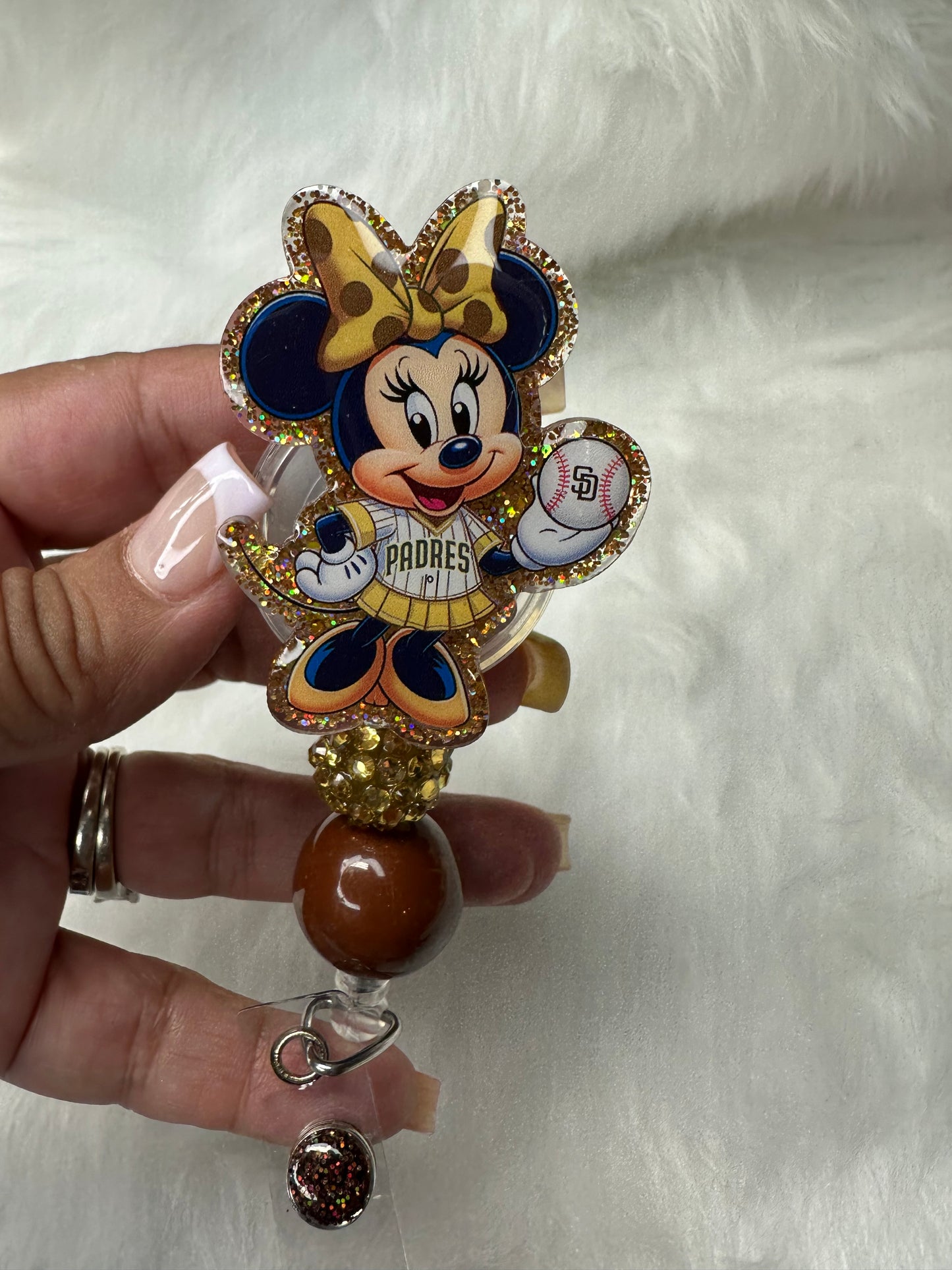 Mouse Ears Padre Badge Reel