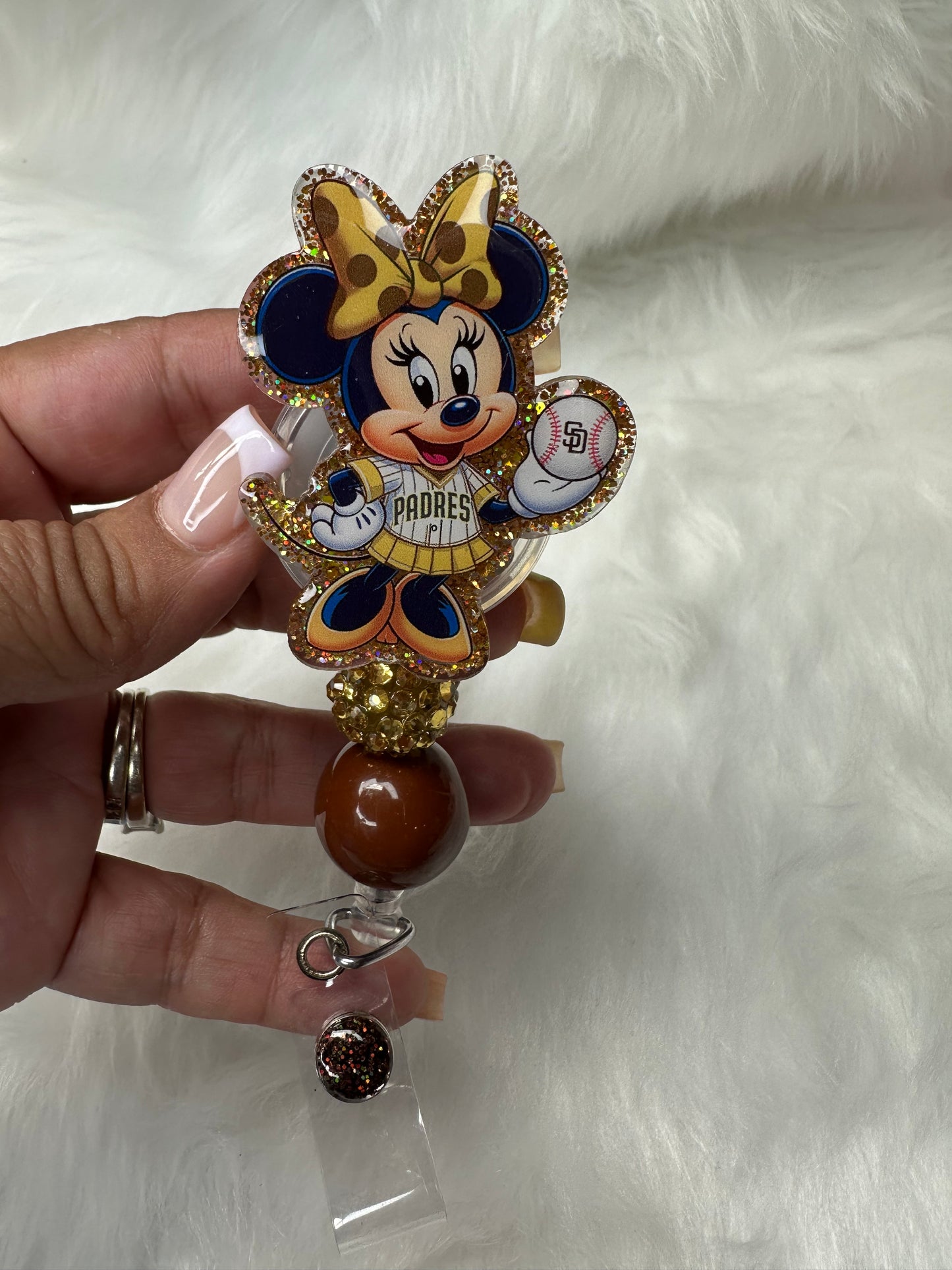 Mouse Ears Padre Badge Reel