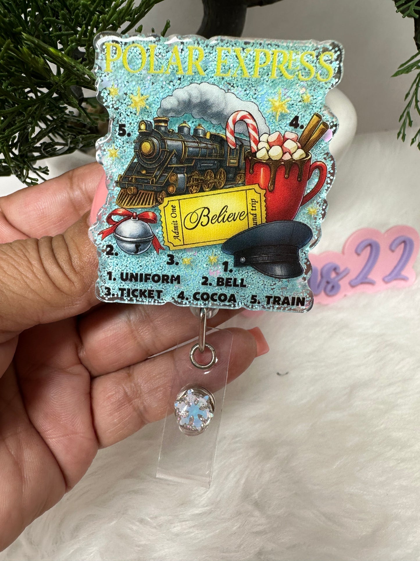 Polar Express Badge Reel