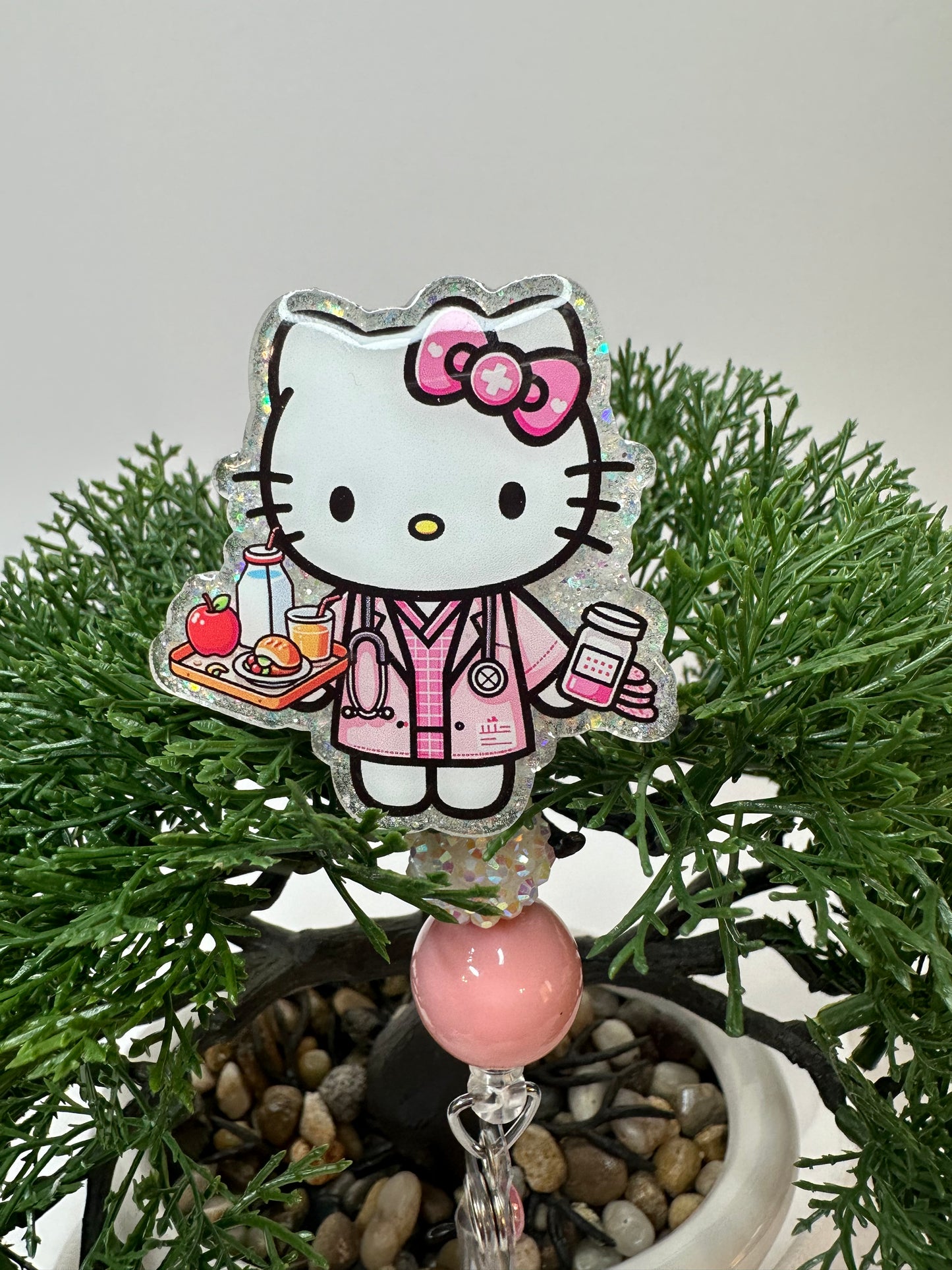 Kitty Dietitian Badge Reel