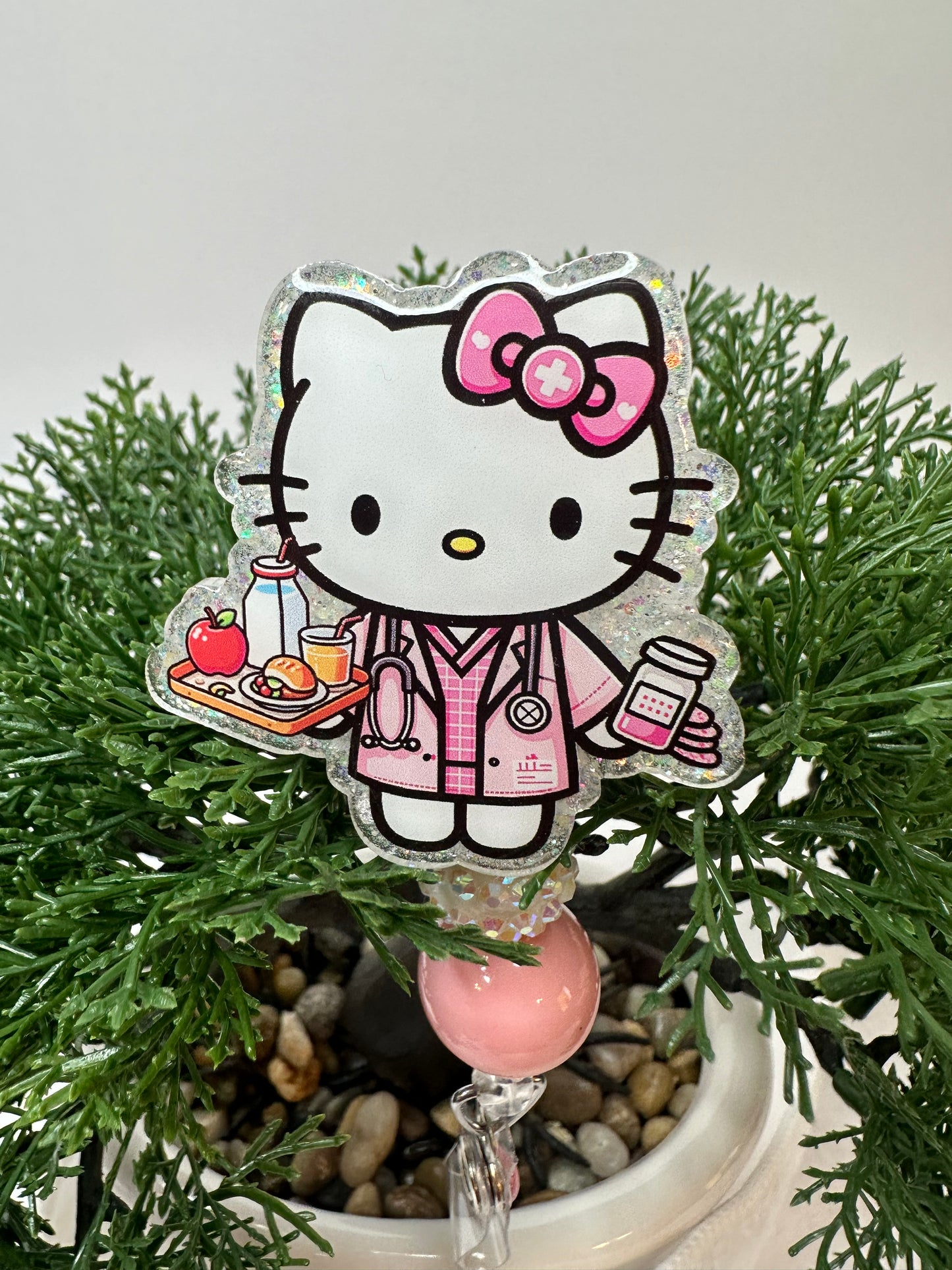 Kitty Dietitian Badge Reel