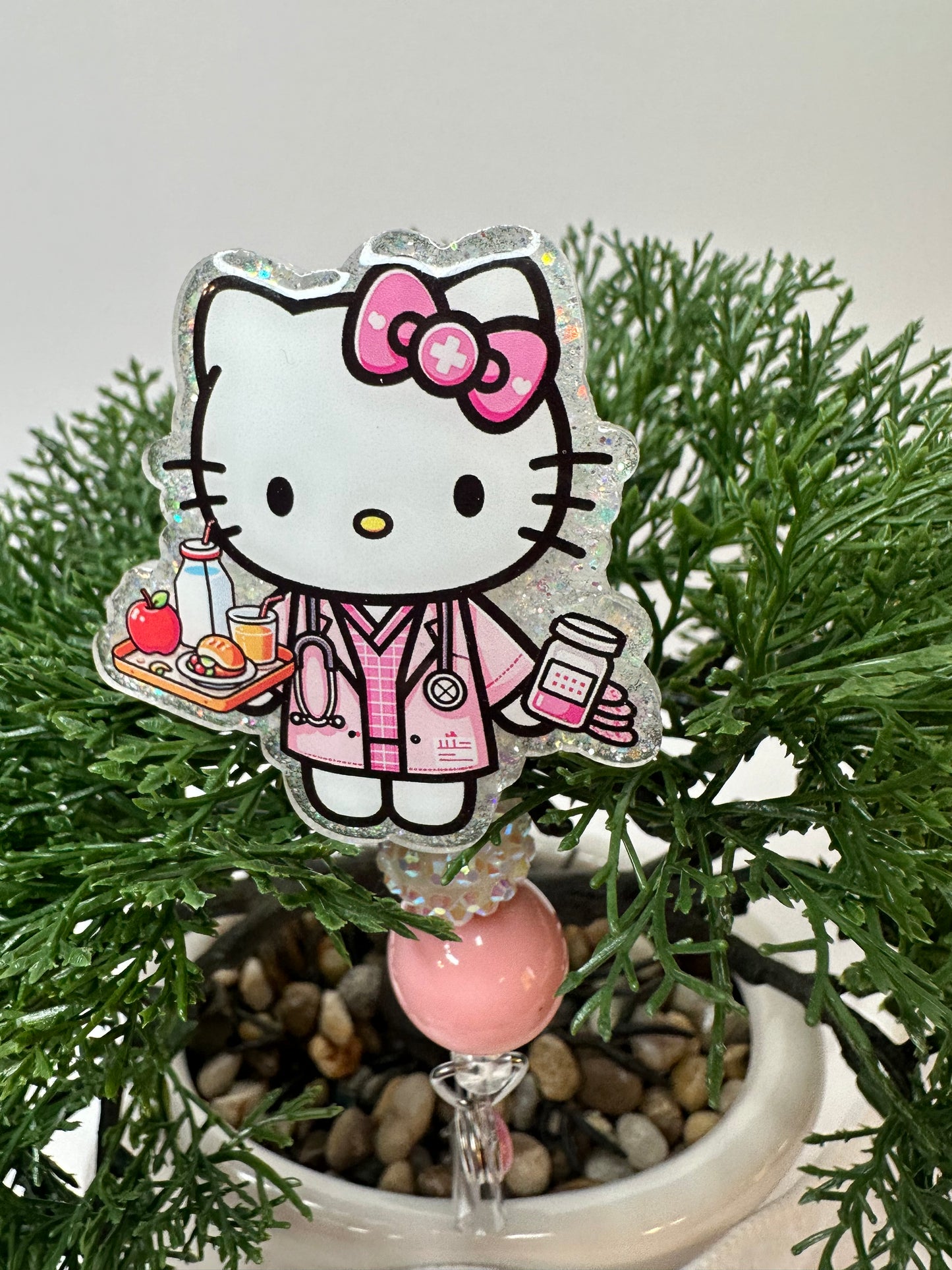 Kitty Dietitian Badge Reel