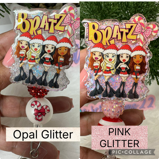 Christmas Bratz Badge Reel
