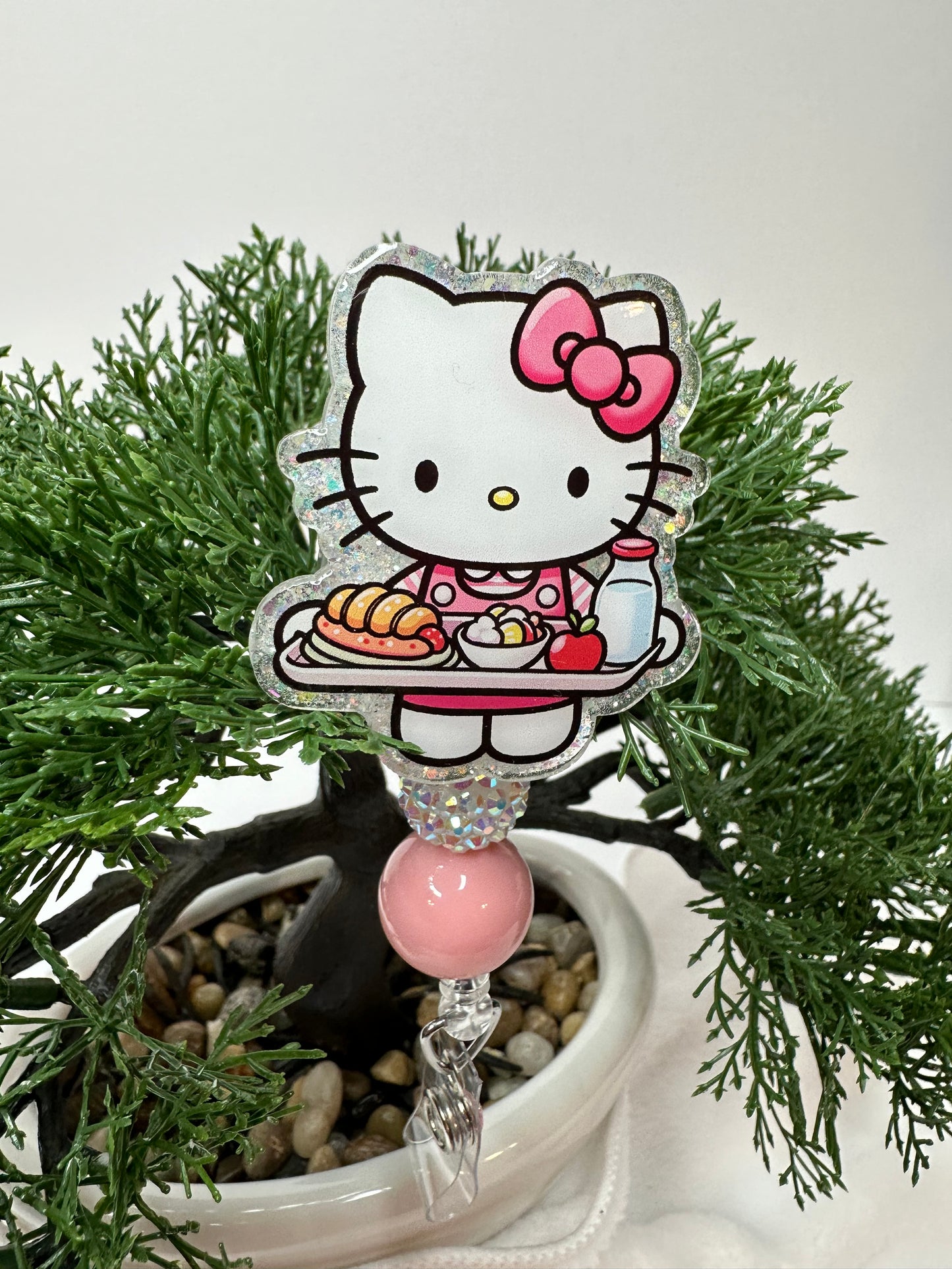 Kitty Dietitian Badge Reel