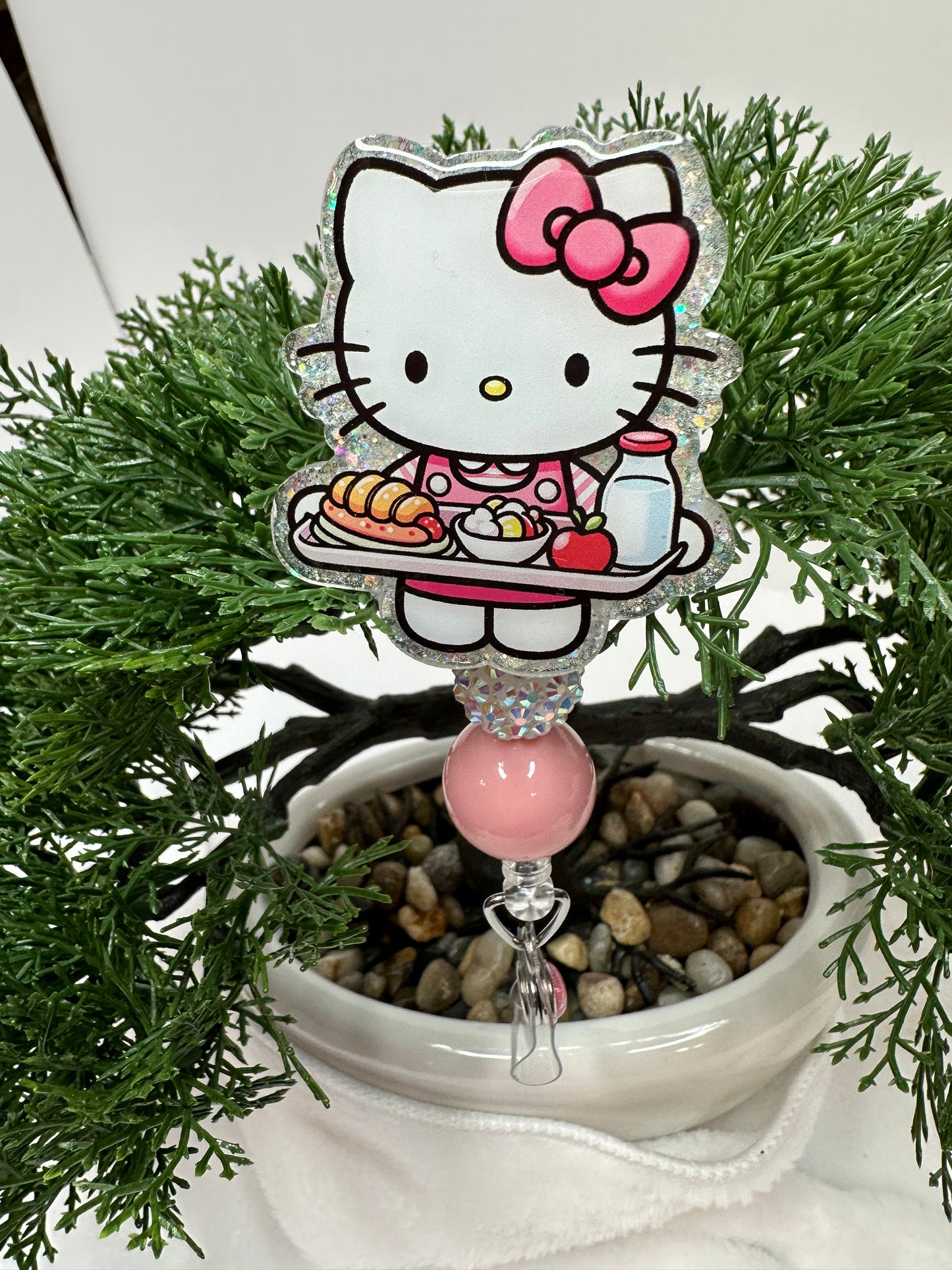 Kitty Dietitian Badge Reel