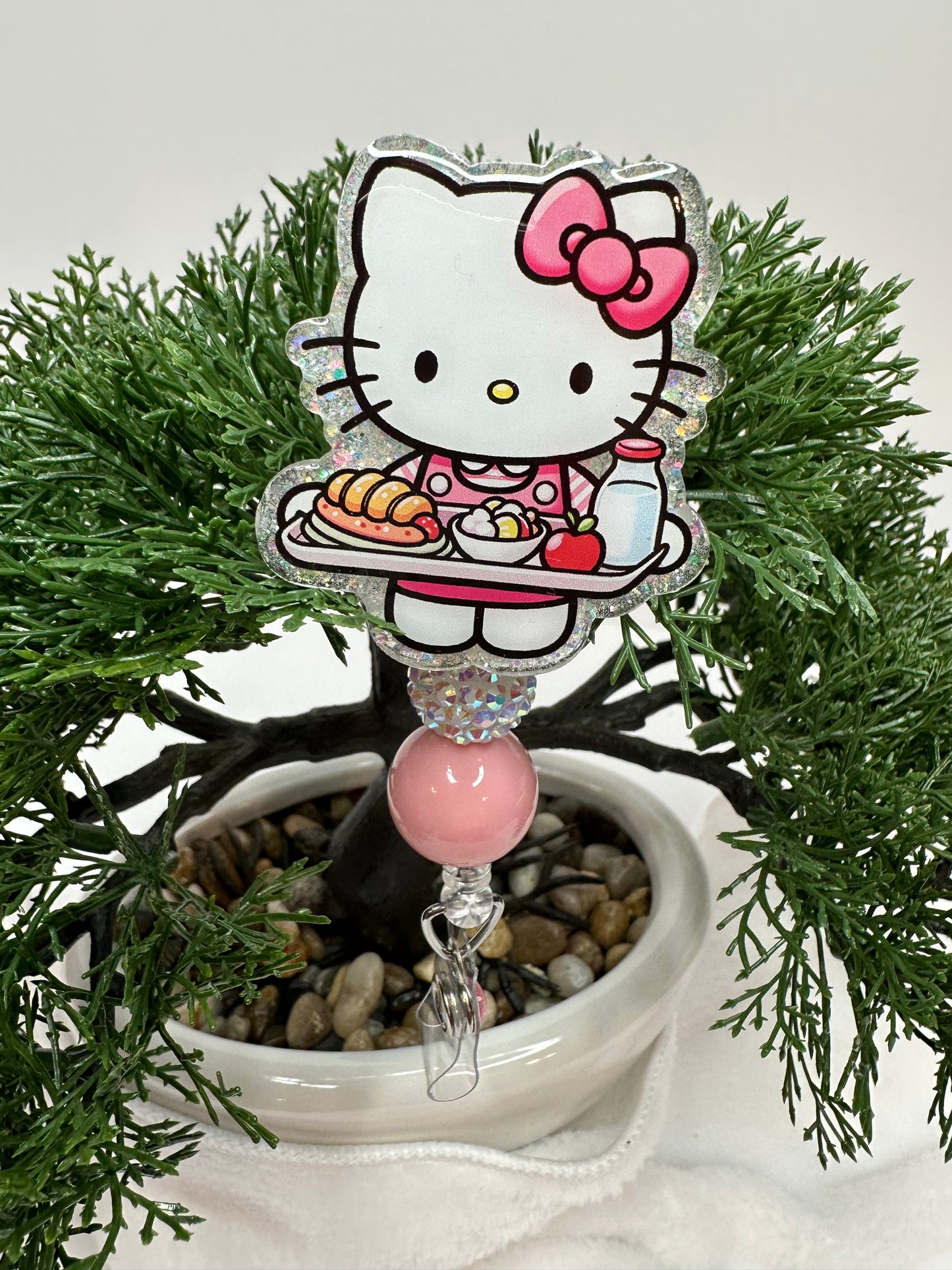 Kitty Dietitian Badge Reel