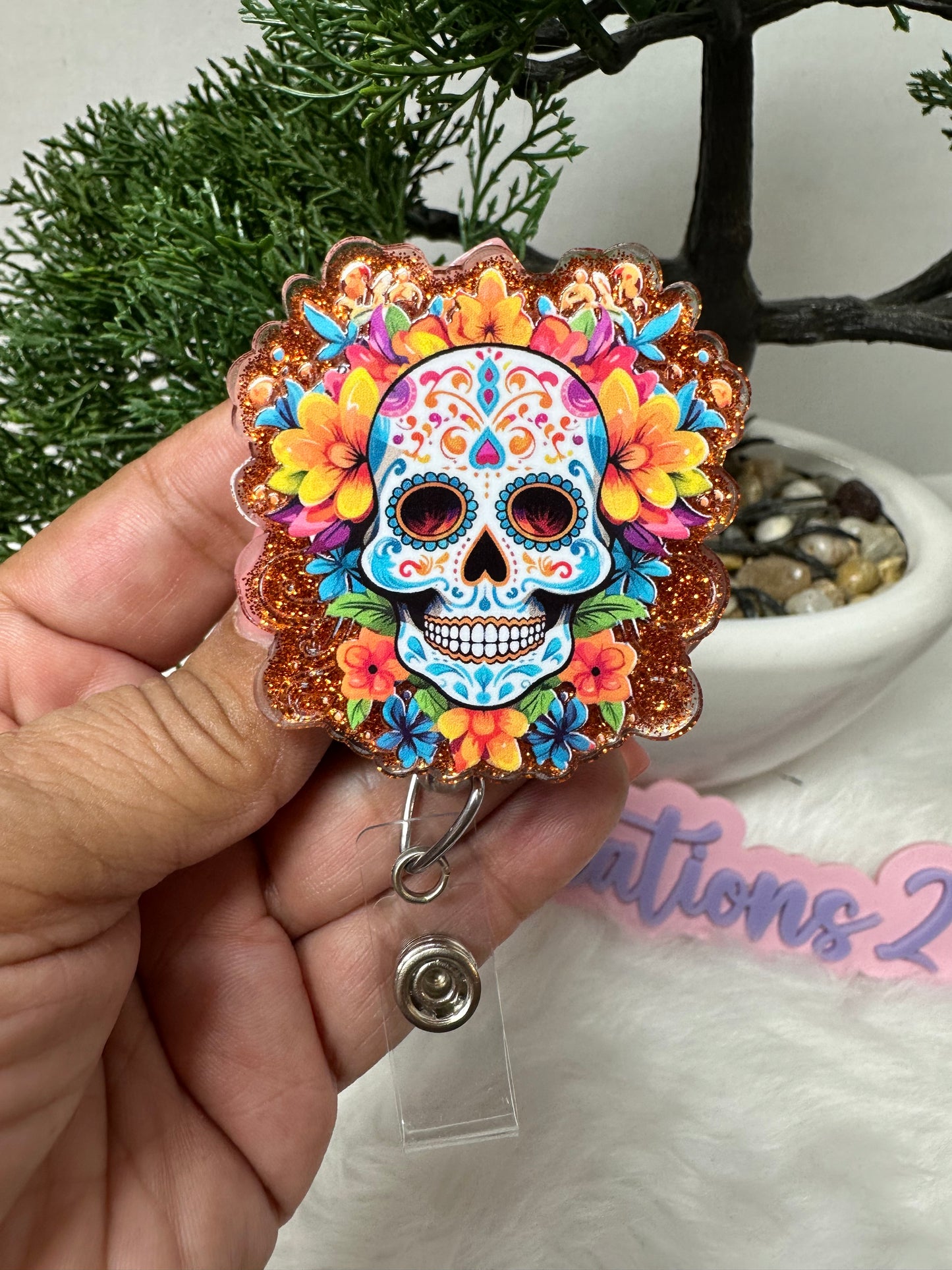 Halloween and Day of the Dead Badge Reels