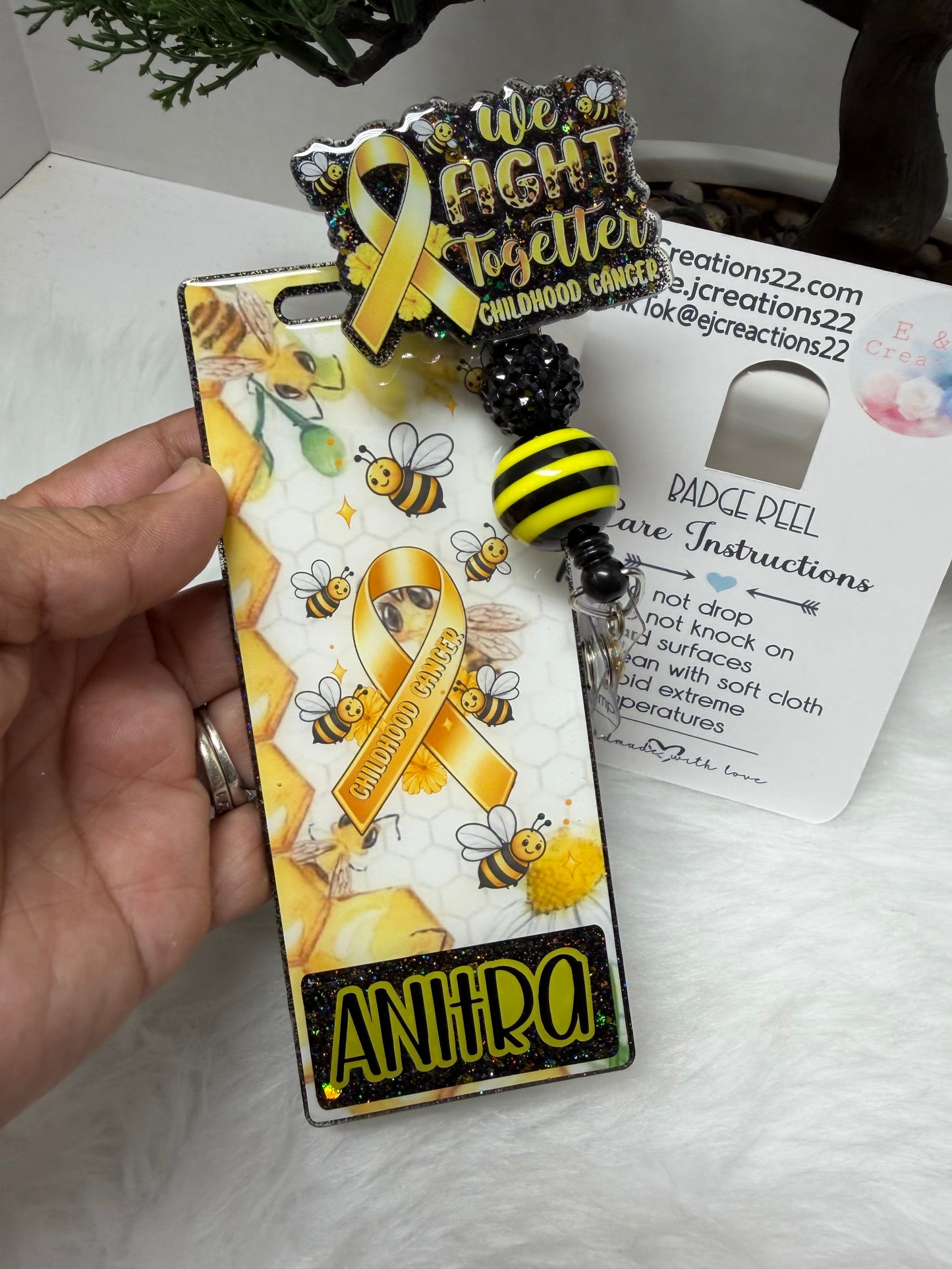 Childhood Cancer Awareness Badge Buddy Set