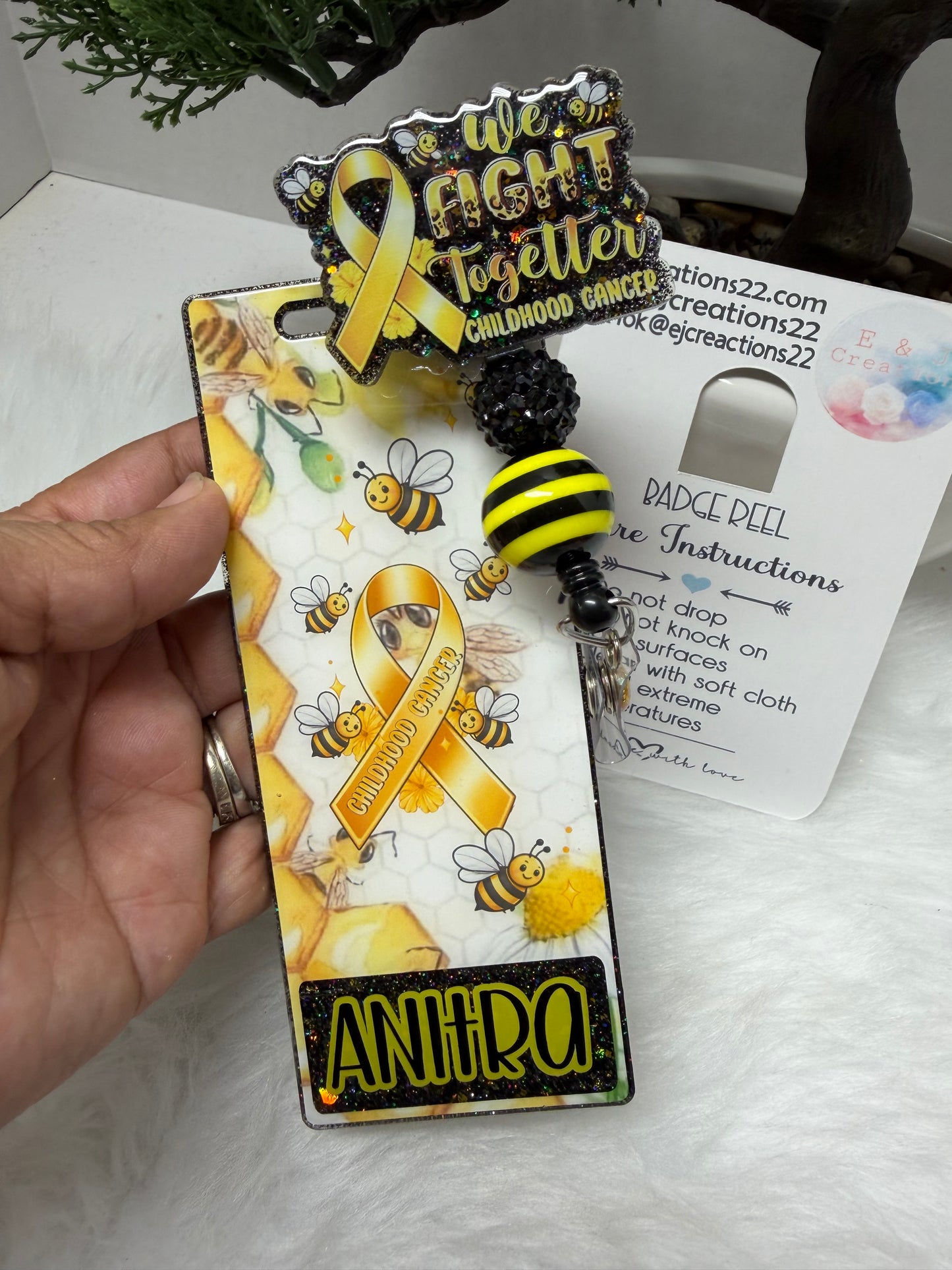Childhood Cancer Awareness Badge Buddy Set