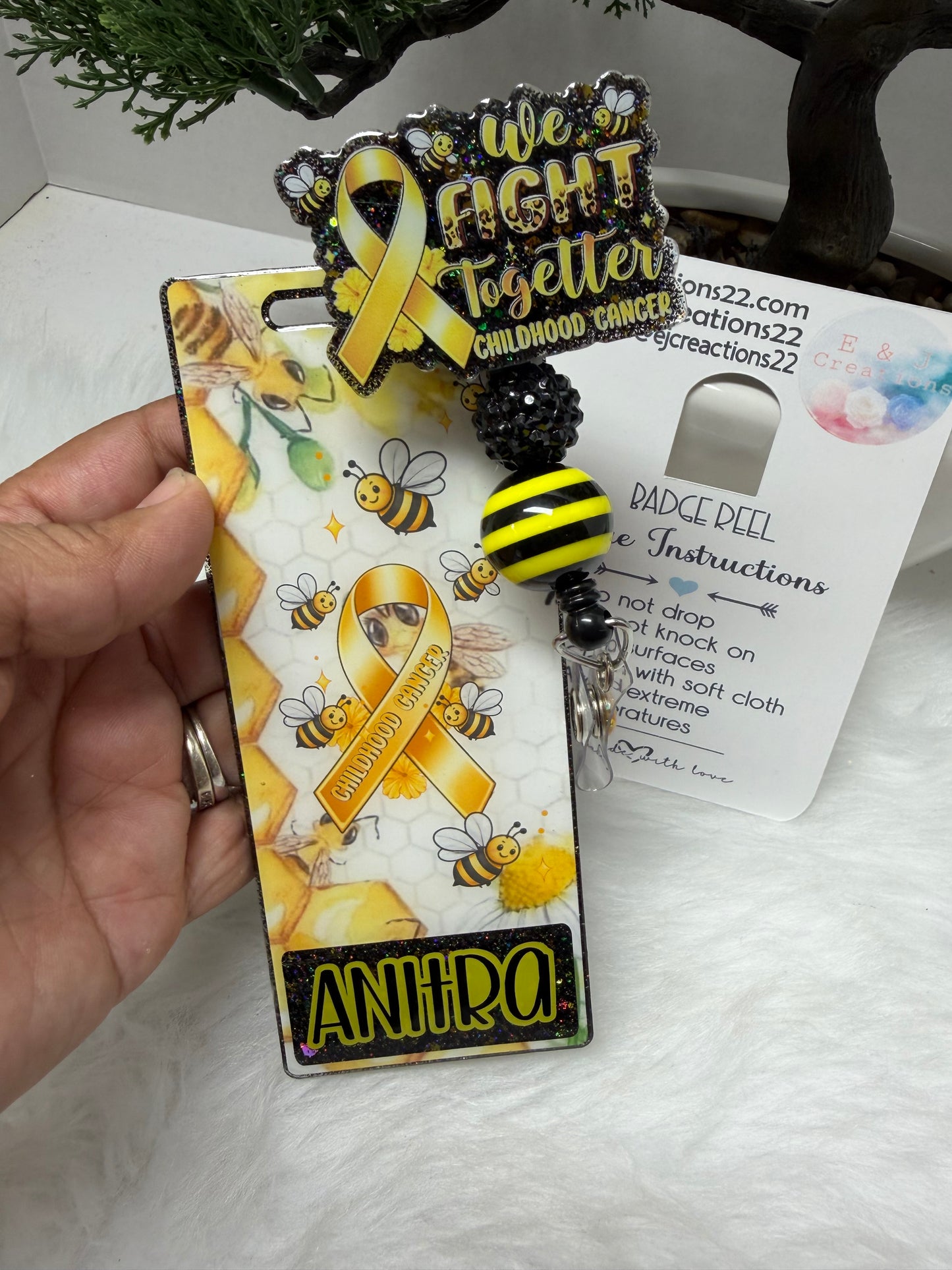Childhood Cancer Awareness Badge Buddy Set