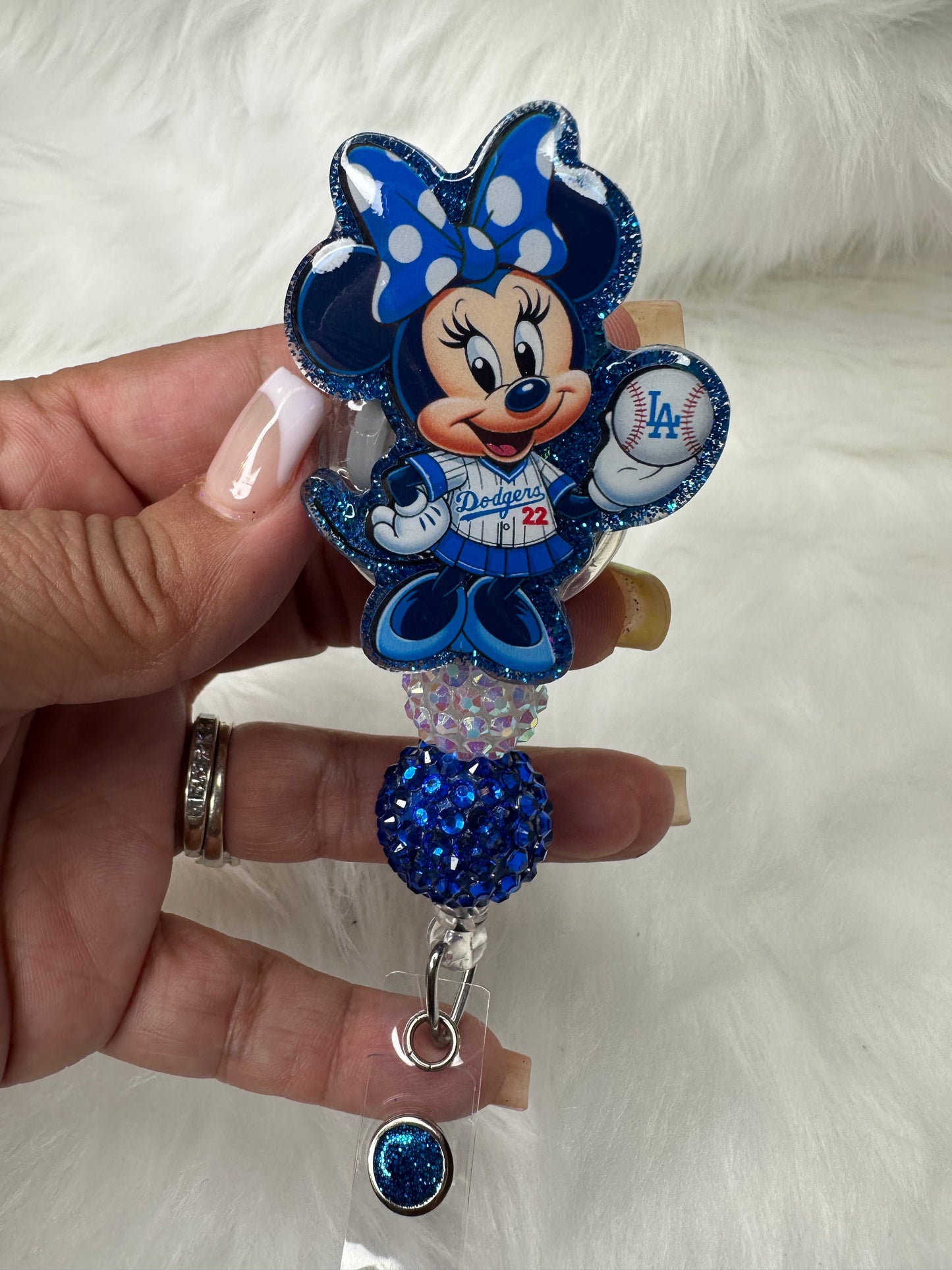 Mouse LA Blue Badge Reel
