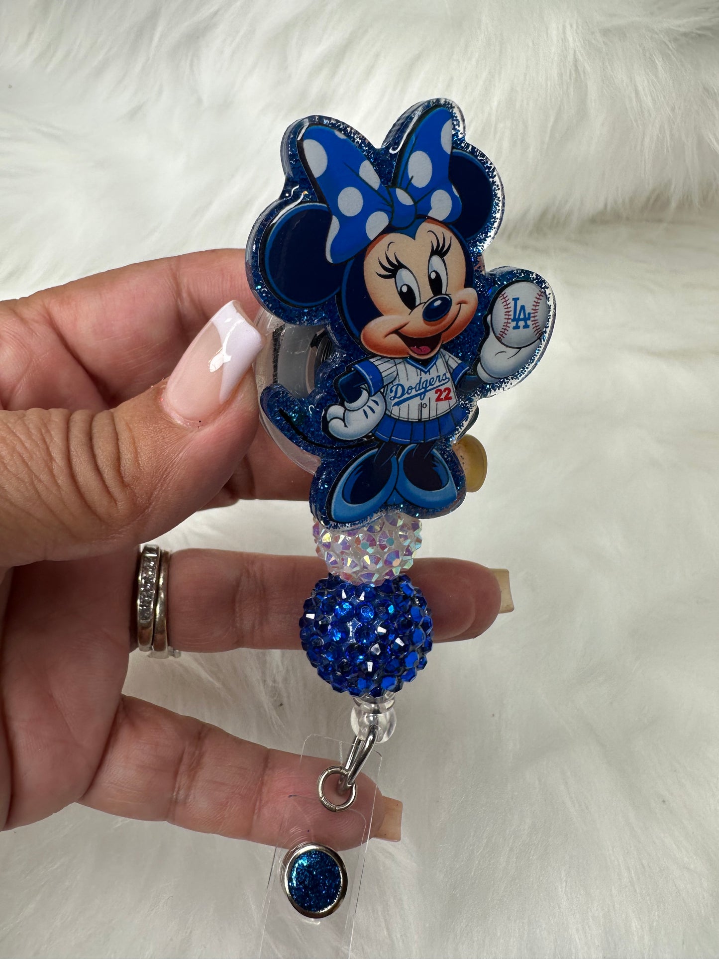 Mouse LA Blue Badge Reel