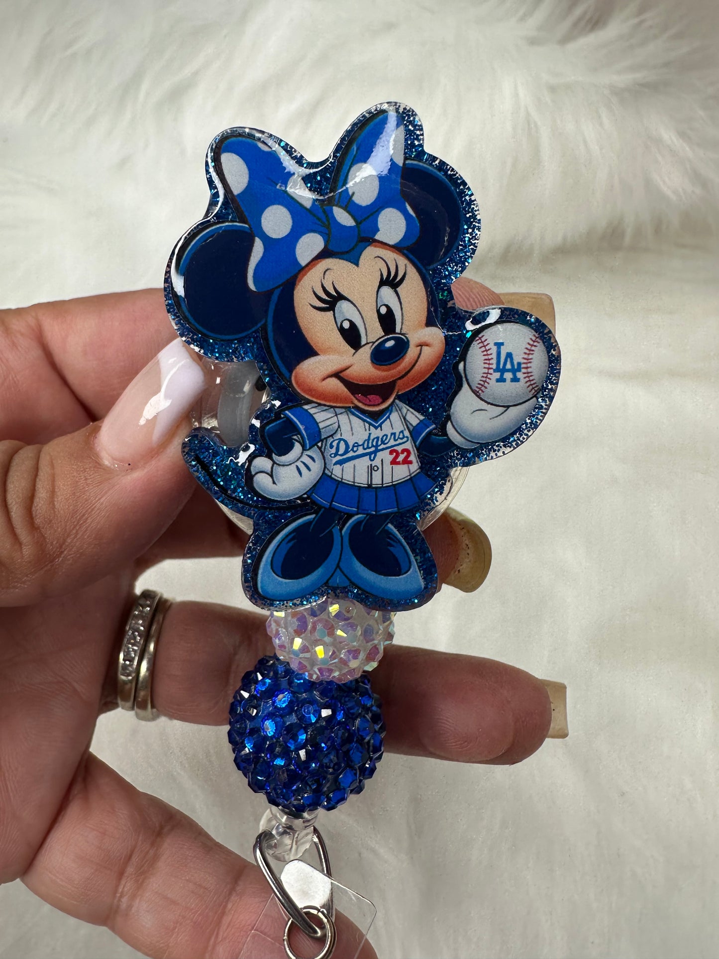 Mouse LA Blue Badge Reel