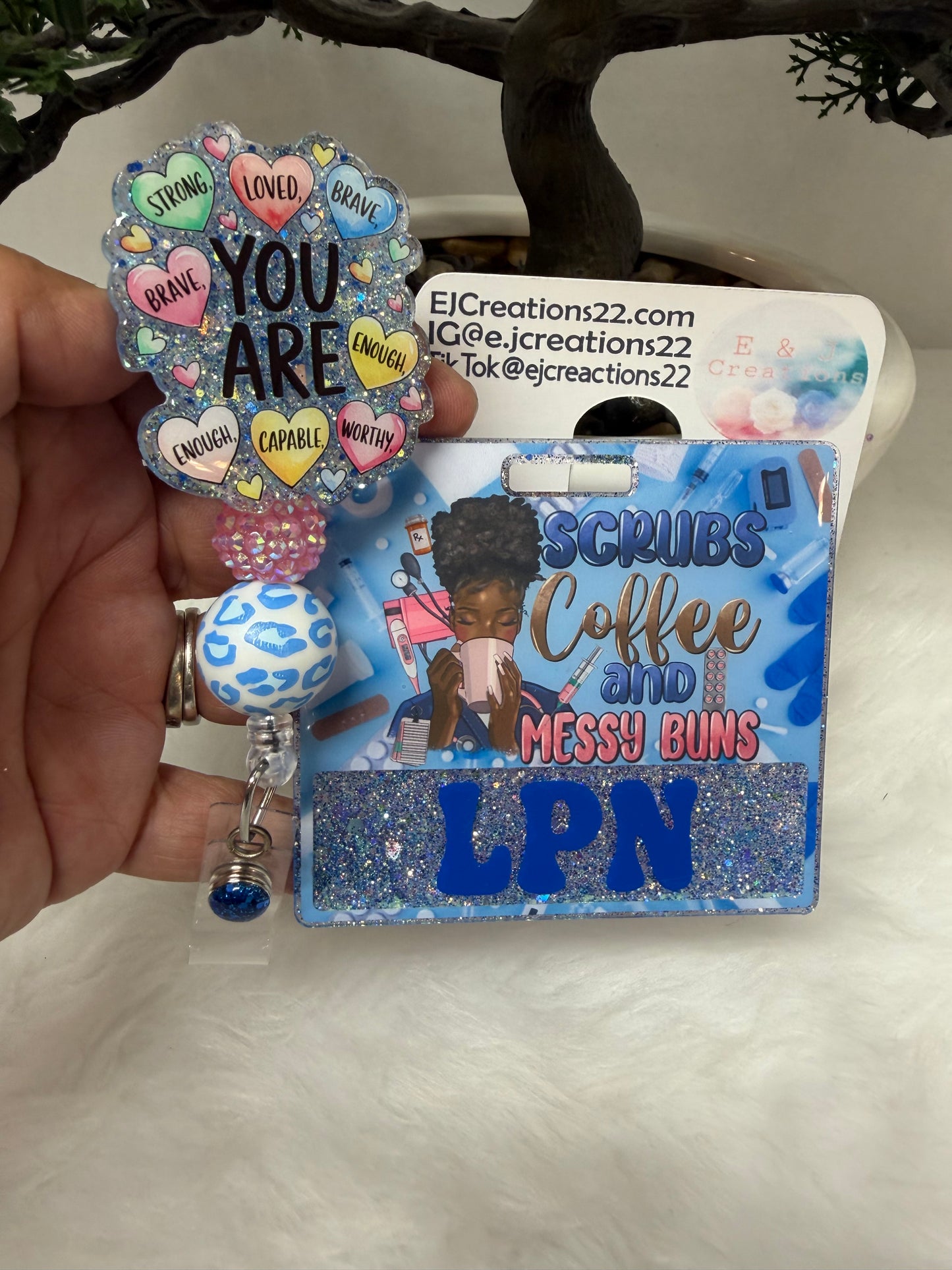 YOU ARE Badge Buddy Set