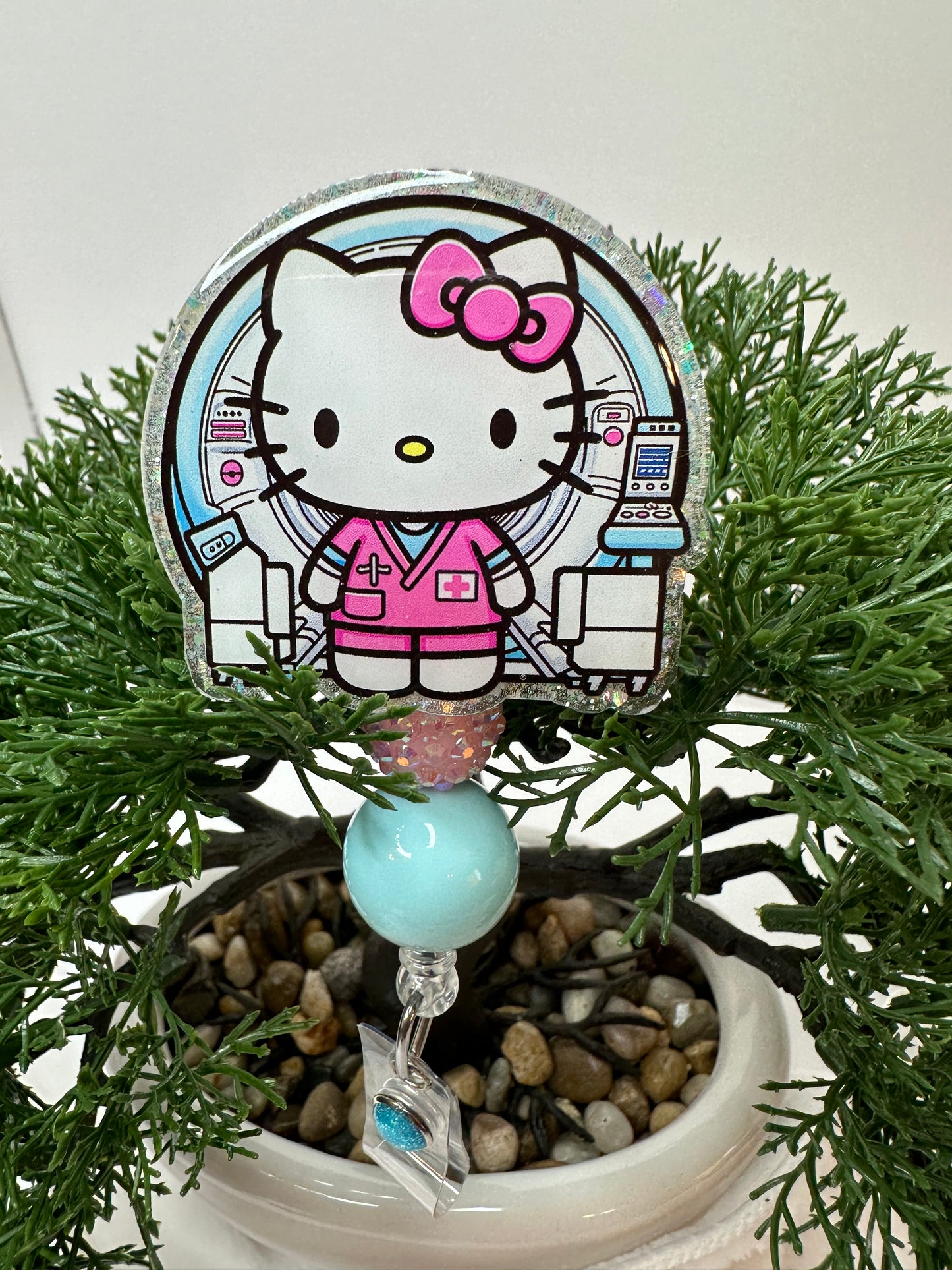 Kitty MRI Badge Reel