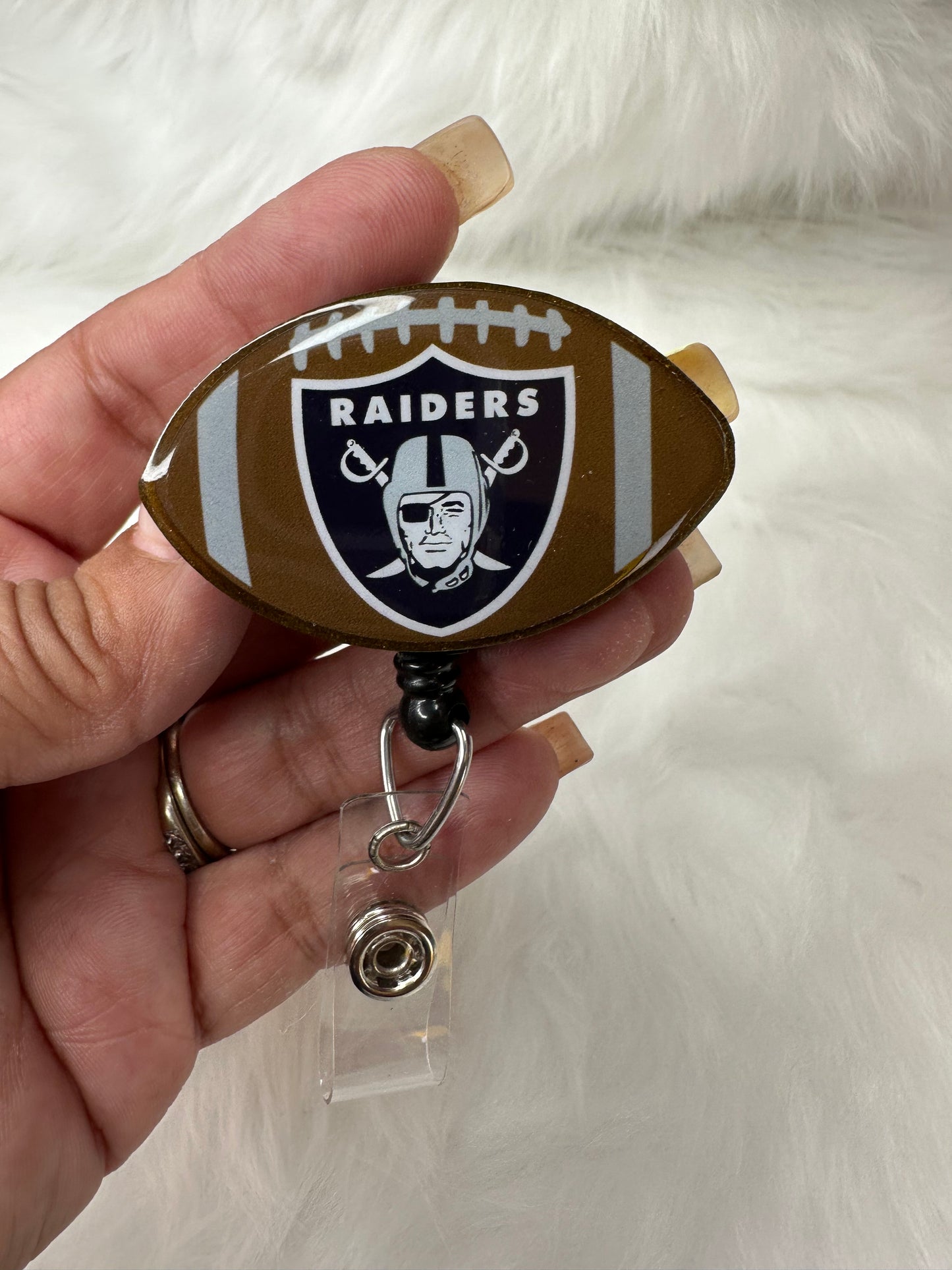 Football Badge Reel