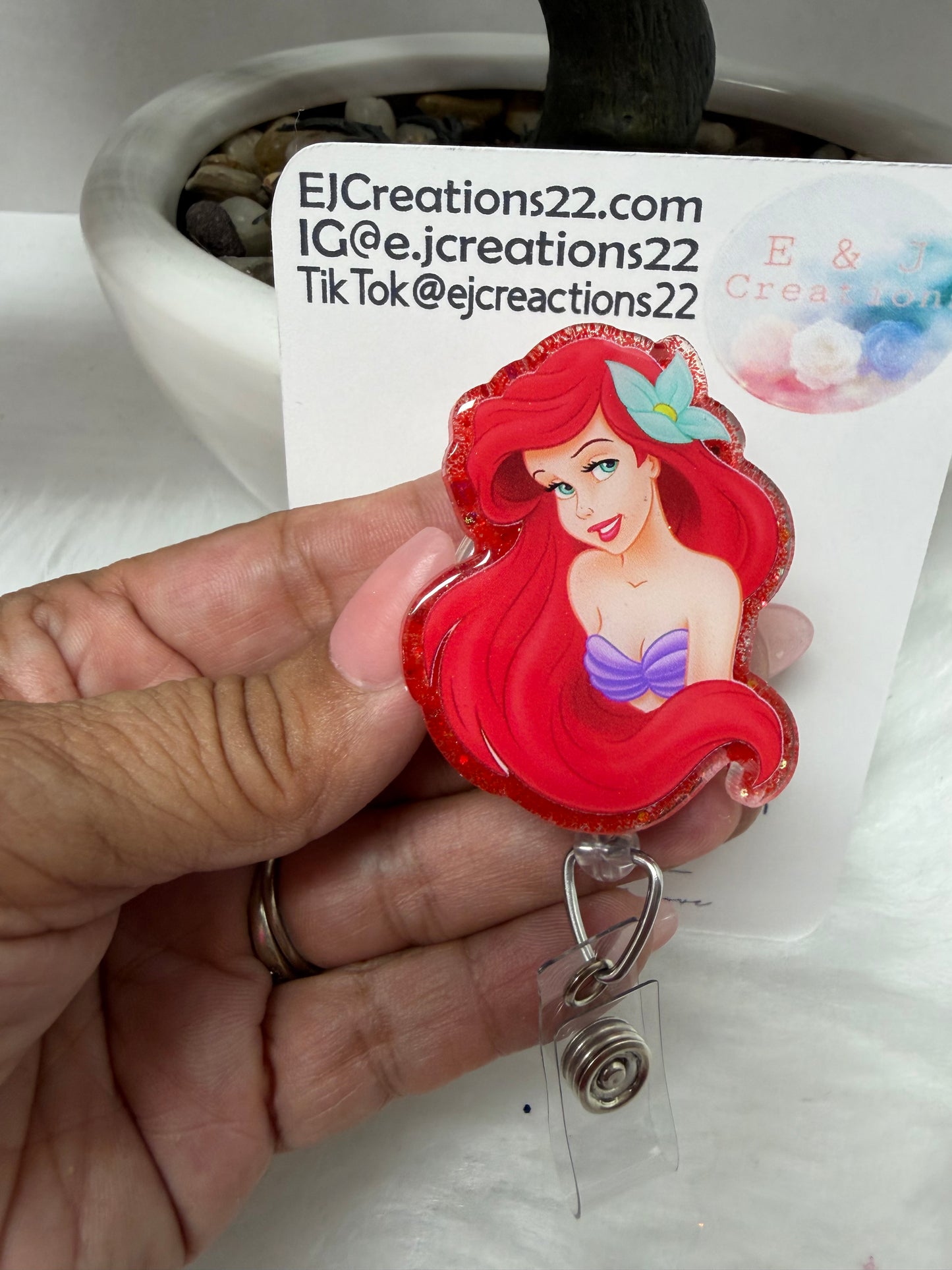 Mermaid Badge Reel