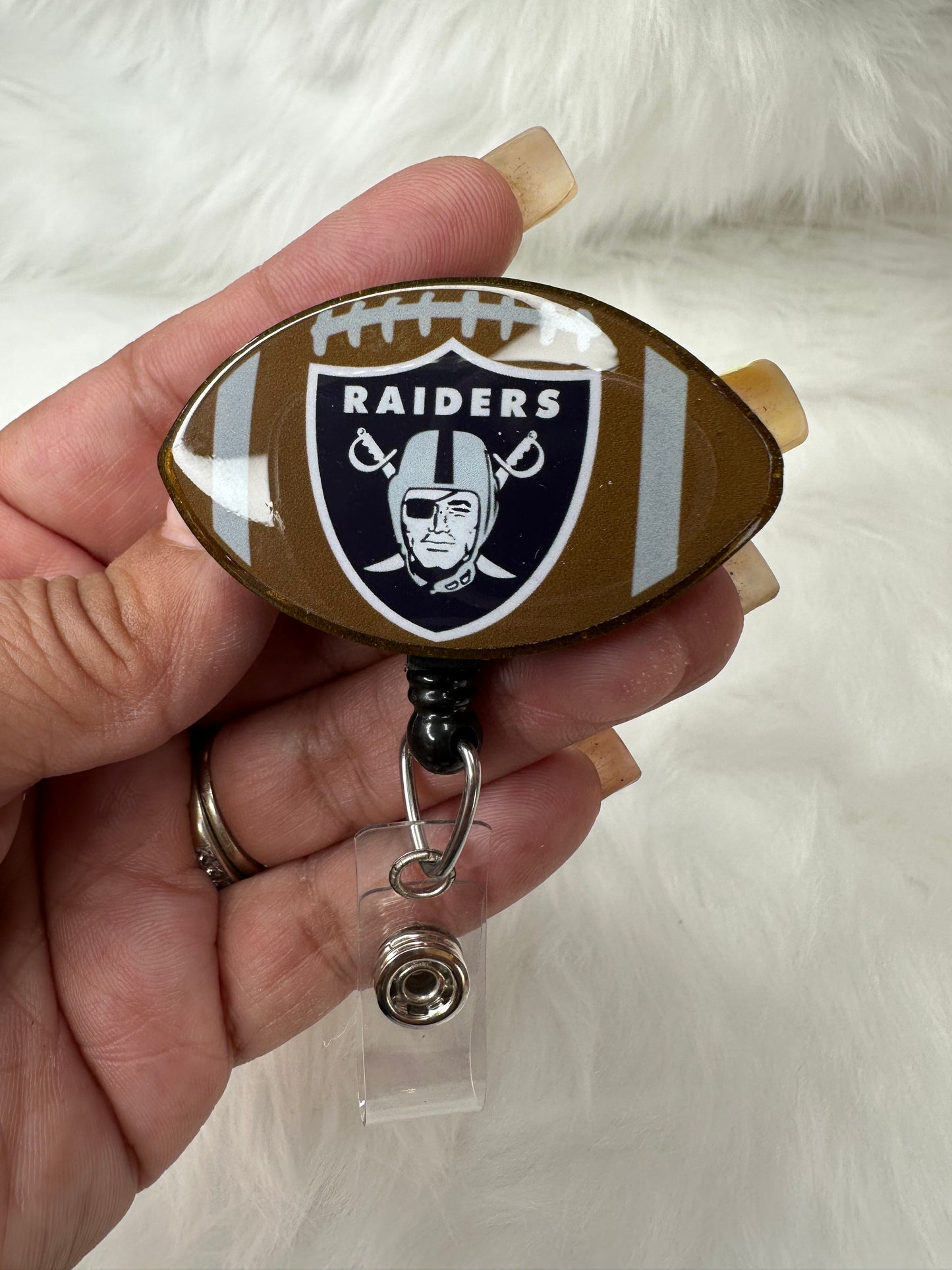Football Badge Reel