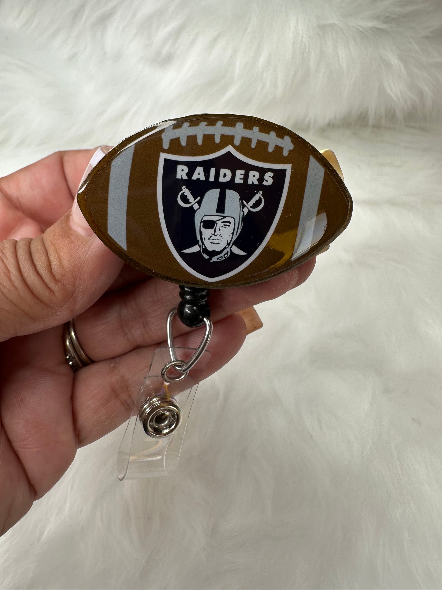 Football Badge Reel