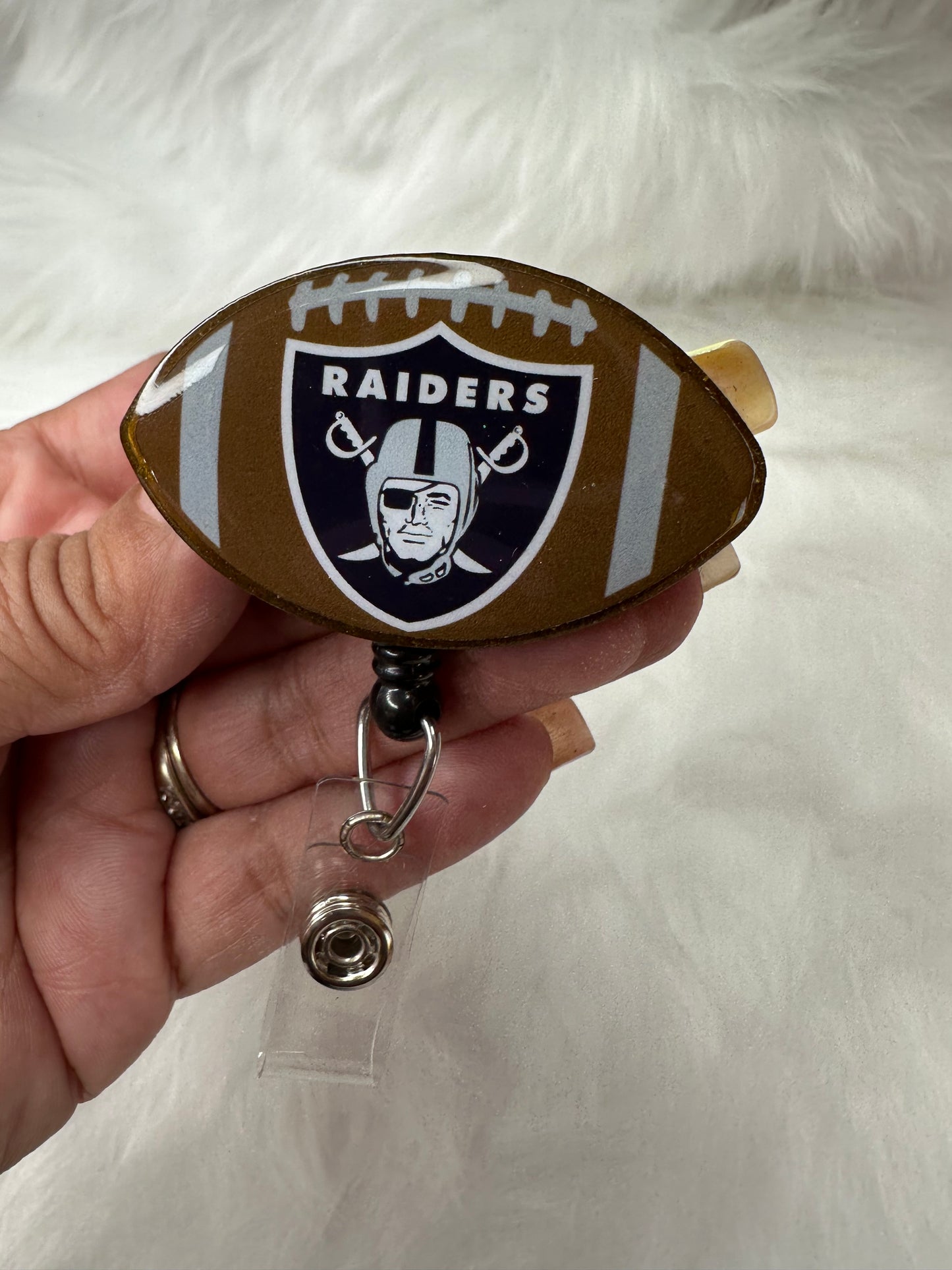 Football Badge Reel