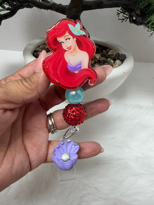 Mermaid Badge Reel